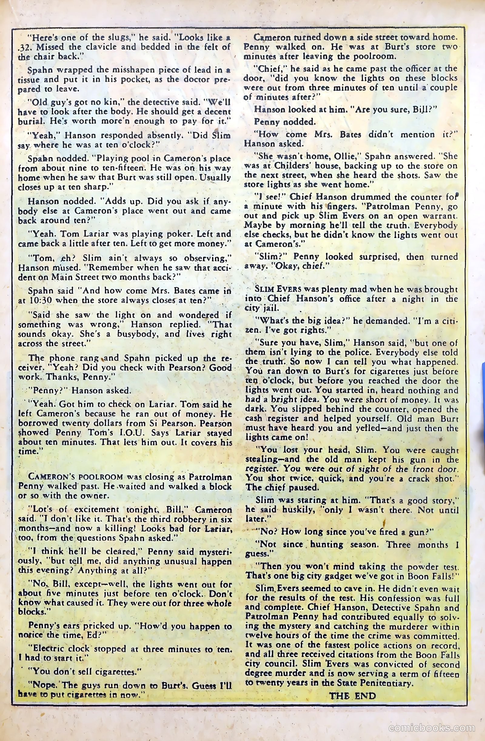 Crime and Punishment #40 (1951) — page 27 of 53