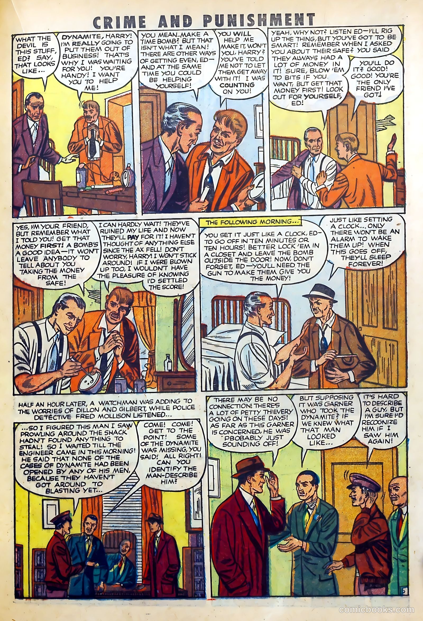 Crime and Punishment #40 (1951) — page 33 of 53