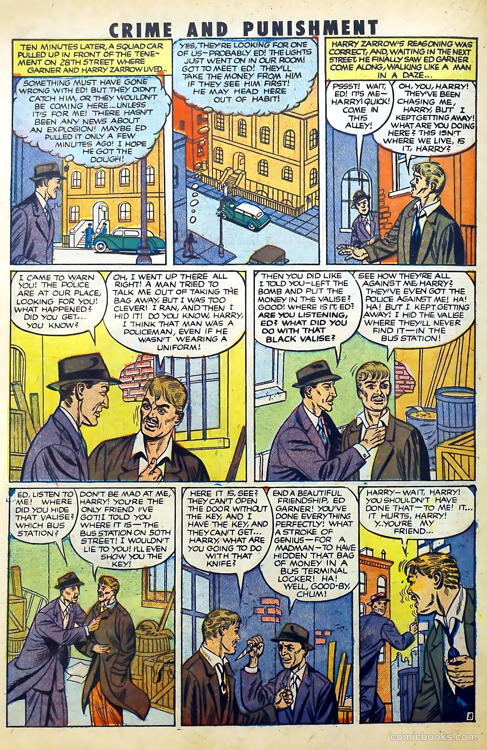 Crime and Punishment #40 (1951) — page 36 of 53