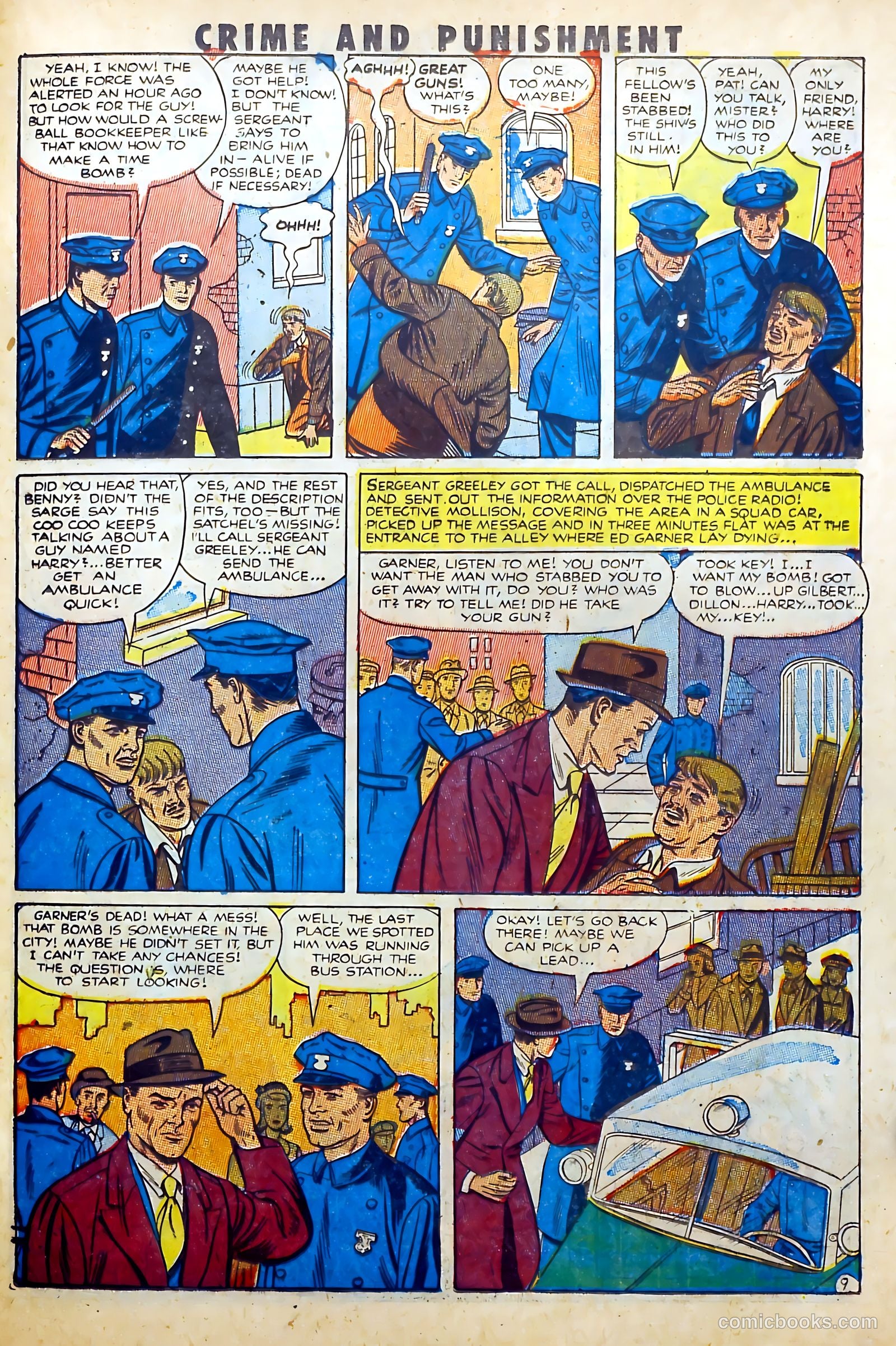 Crime and Punishment #40 (1951) — page 37 of 53