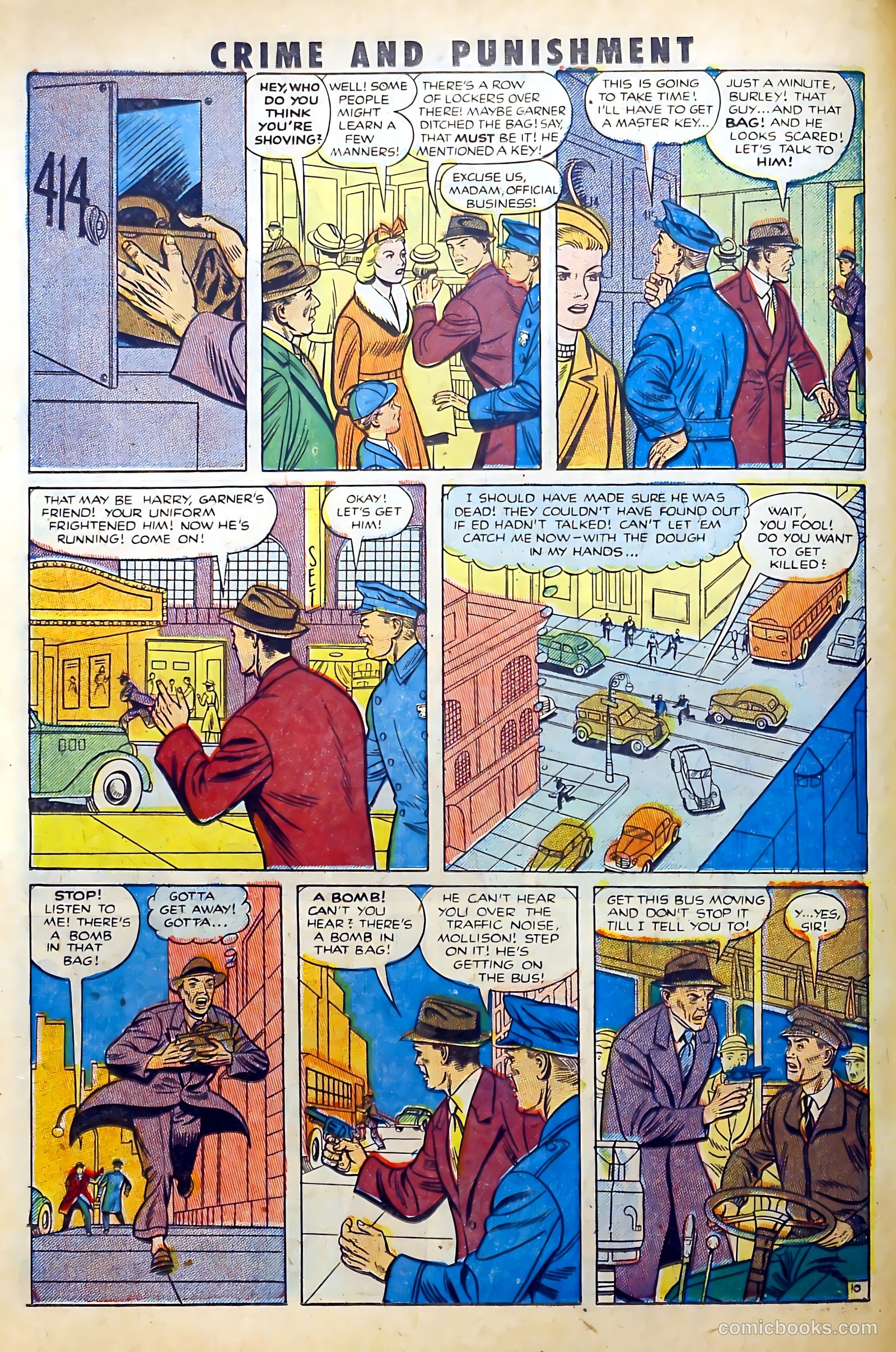 Crime and Punishment #40 (1951) — page 38 of 53