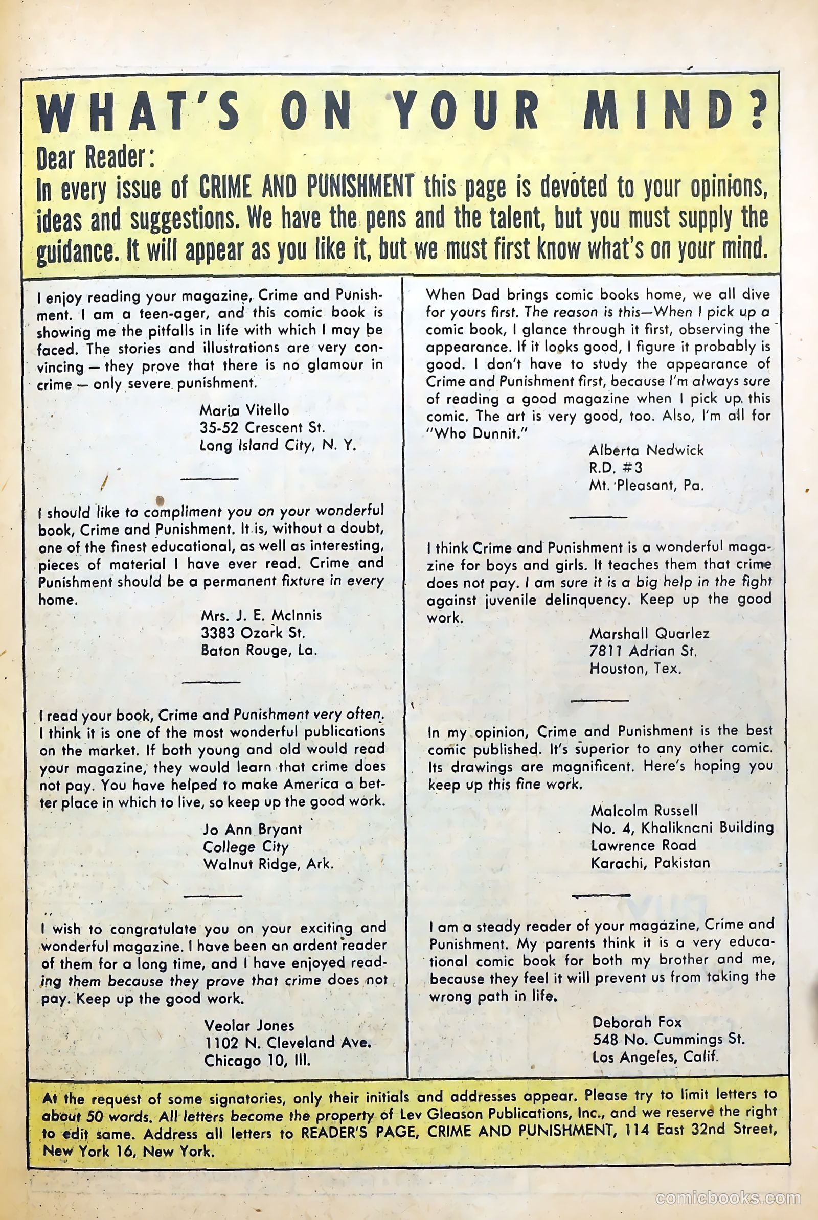 Crime and Punishment #40 (1951) — page 41 of 53
