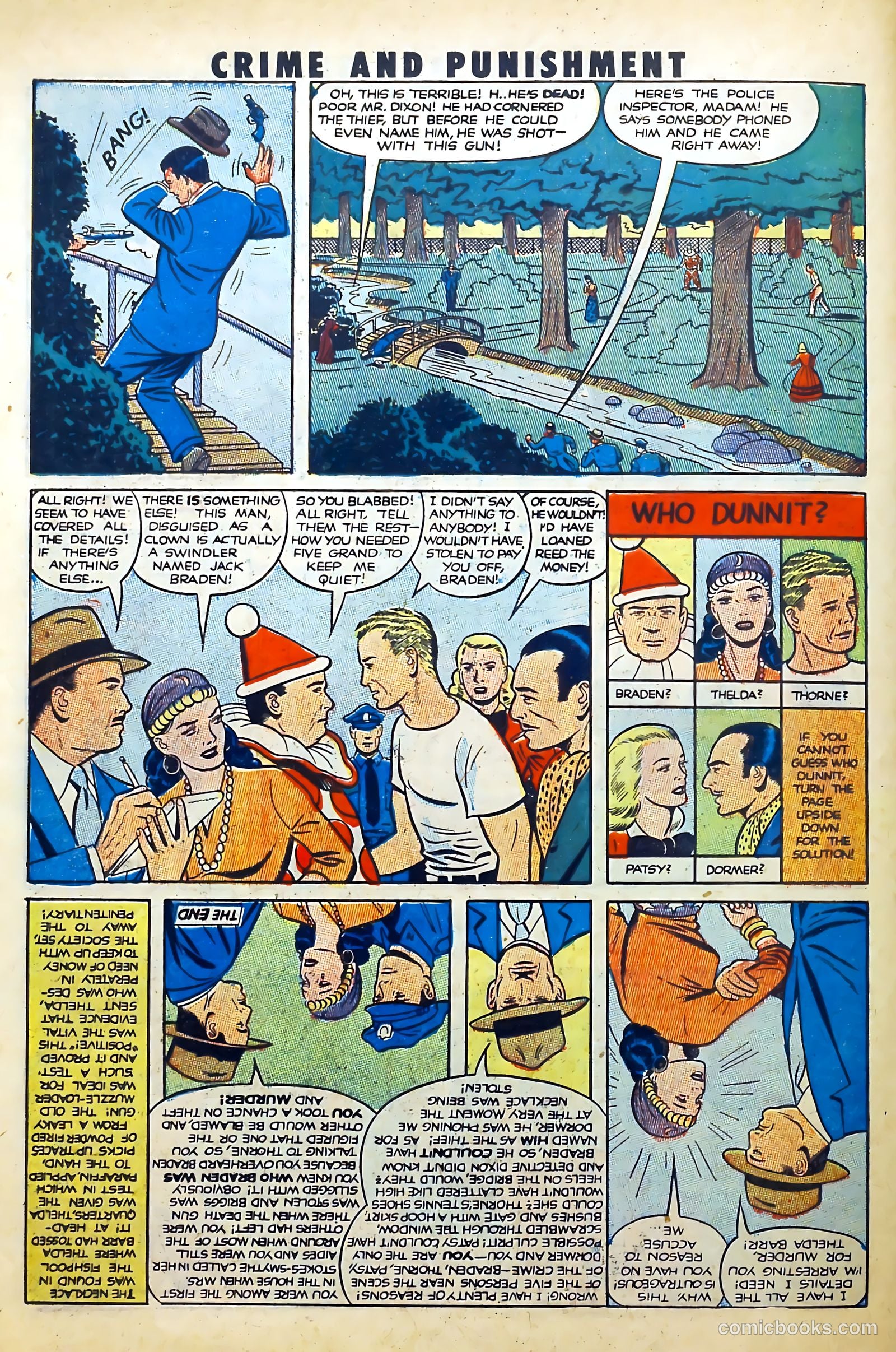 Crime and Punishment #40 (1951) — page 48 of 53