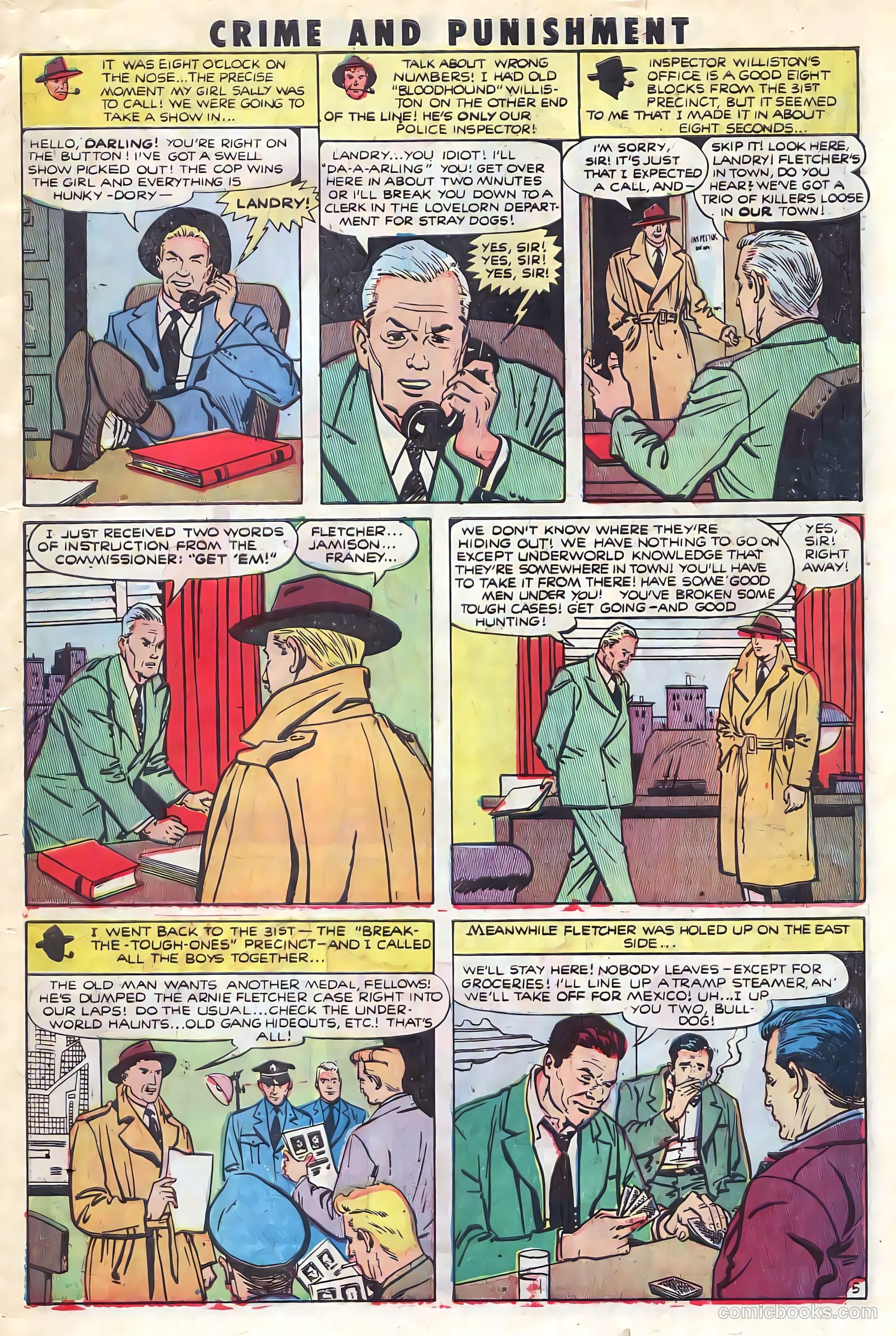 Crime and Punishment #41 (1951) — page 6