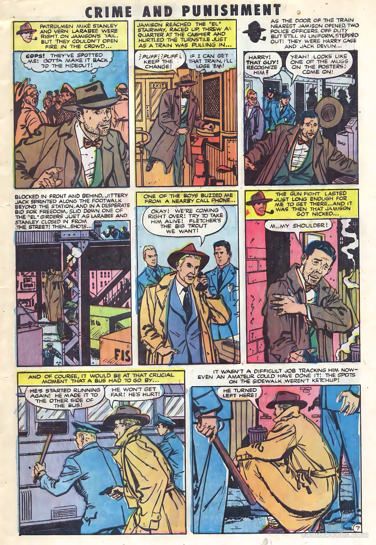 Crime and Punishment #41 (1951) — page 8