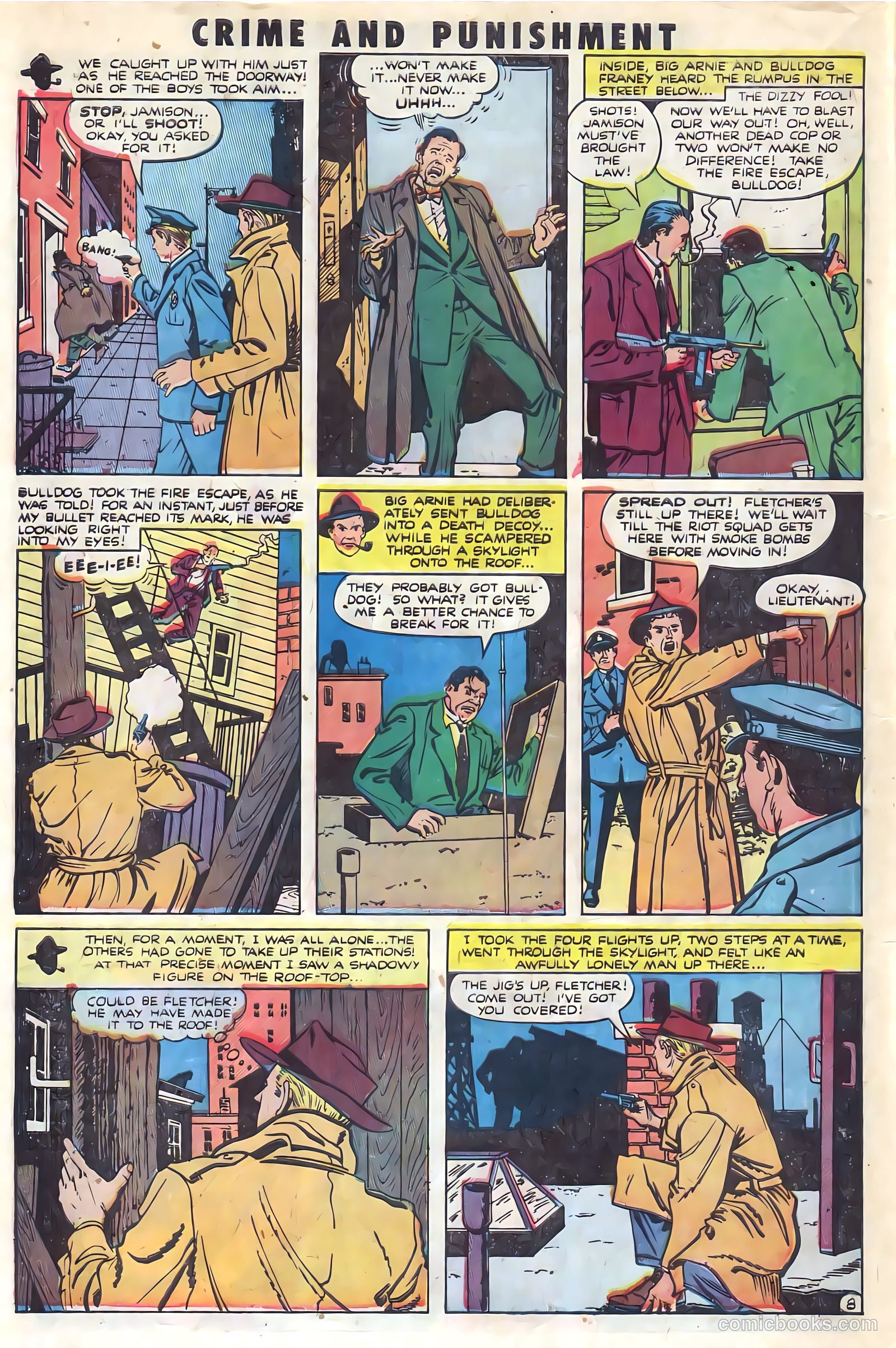 Crime and Punishment #41 (1951) — page 9