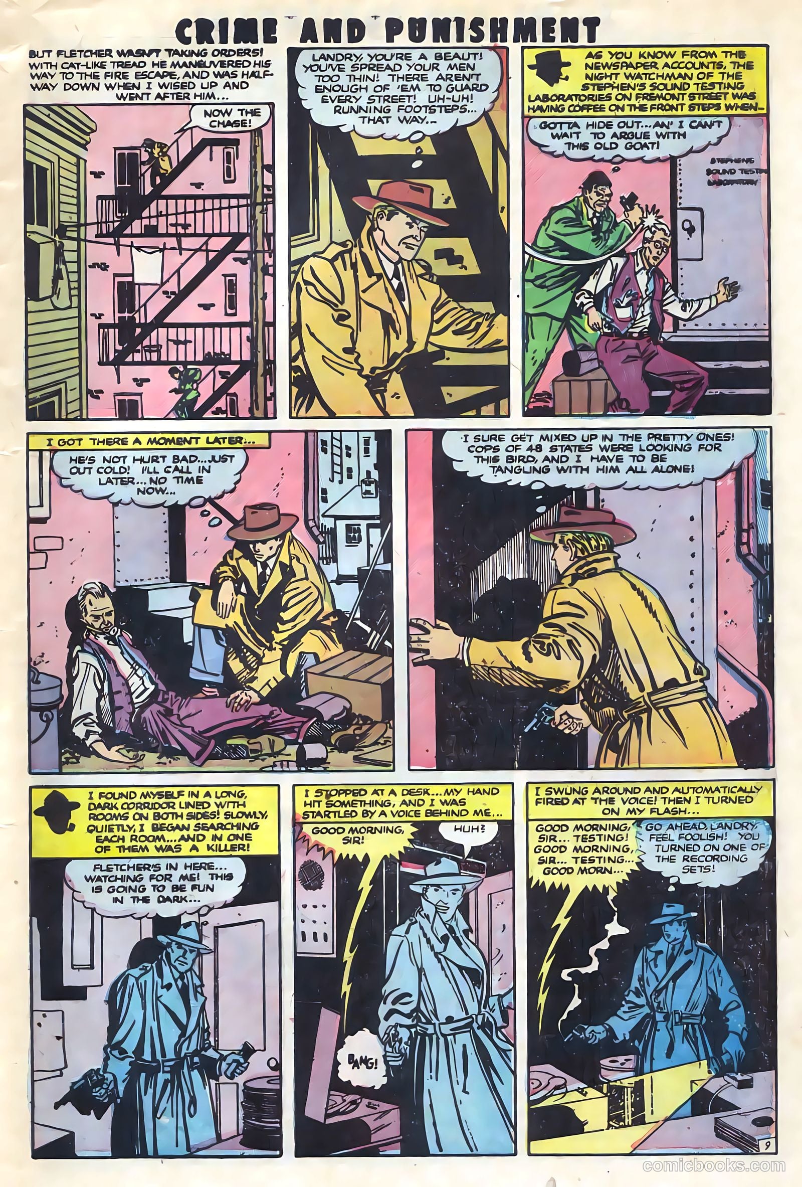 Crime and Punishment #41 (1951) — page 10