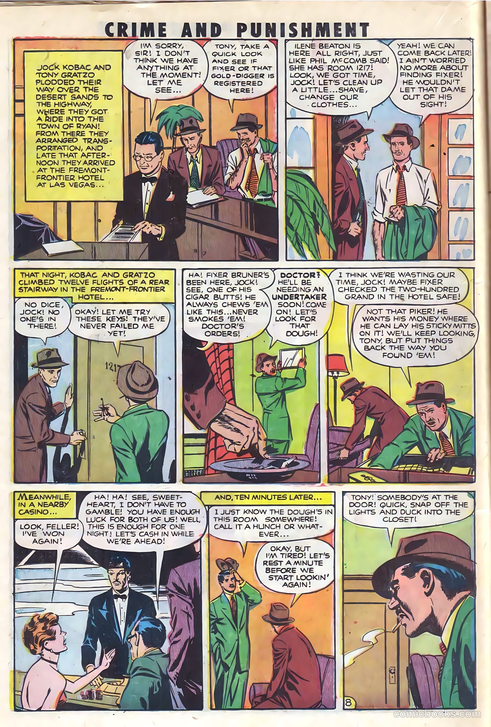 Crime and Punishment #41 (1951) — page 23