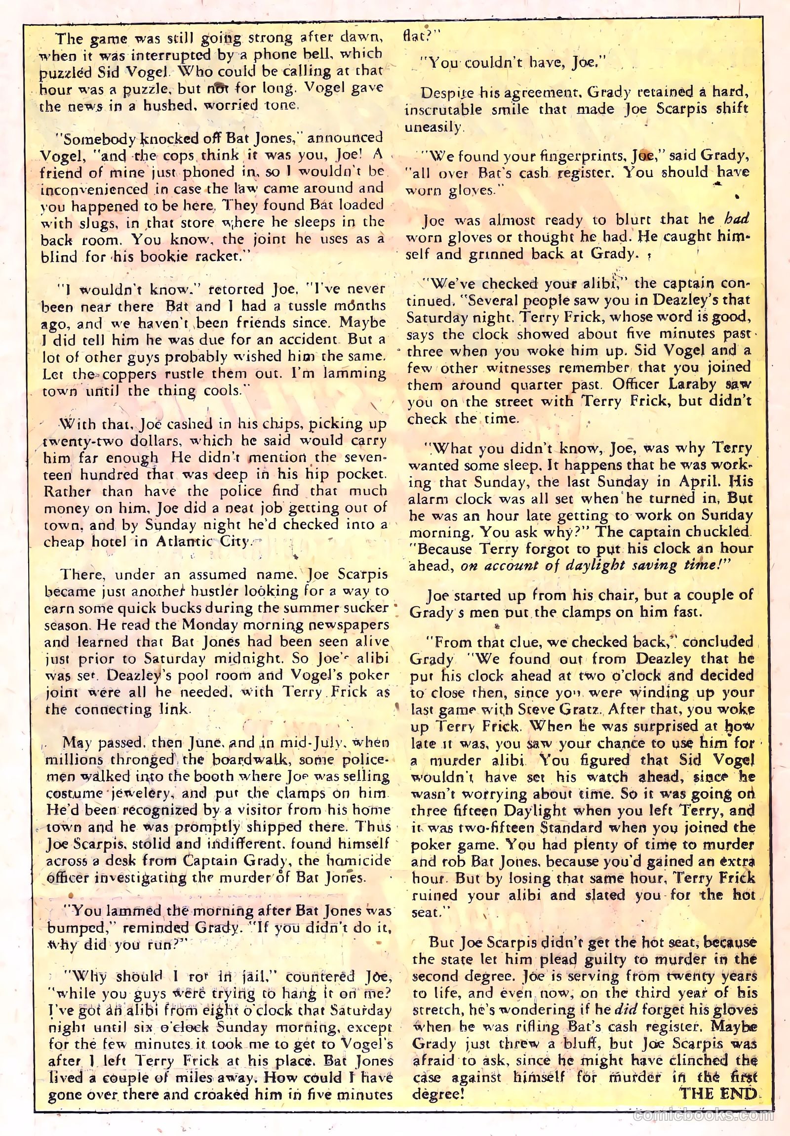 Crime and Punishment #41 (1951) — page 31