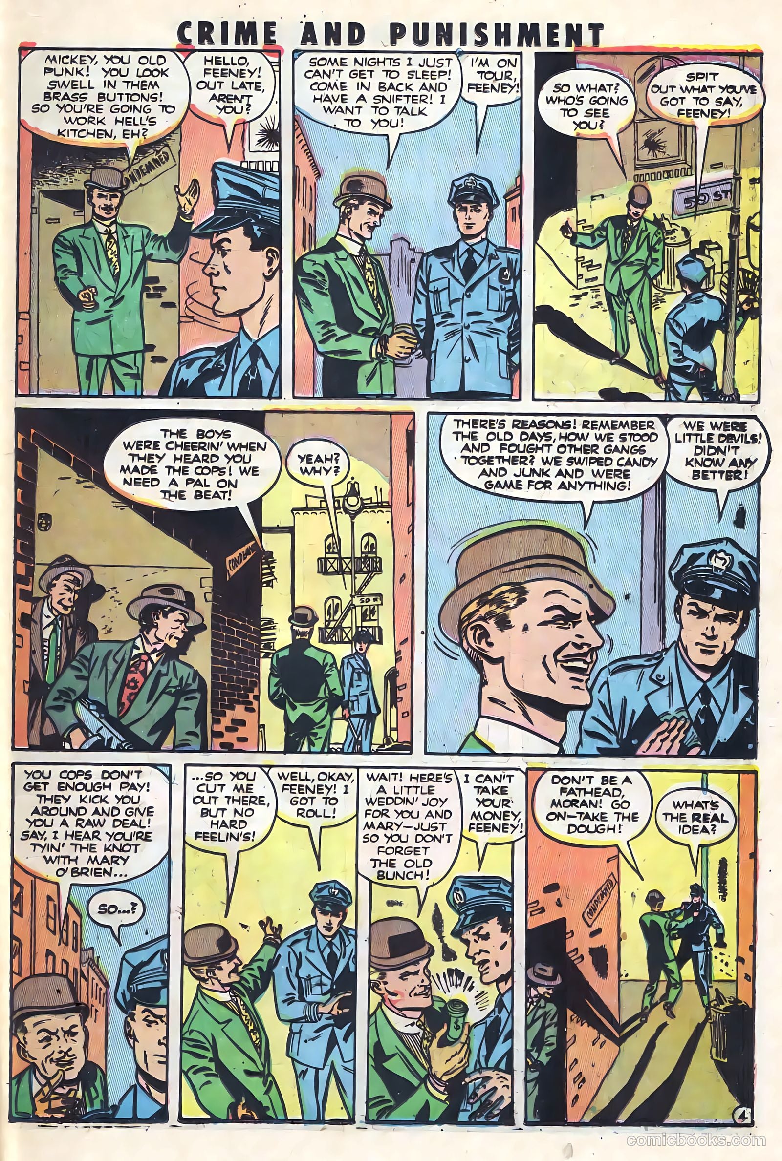 Crime and Punishment #41 (1951) — page 36