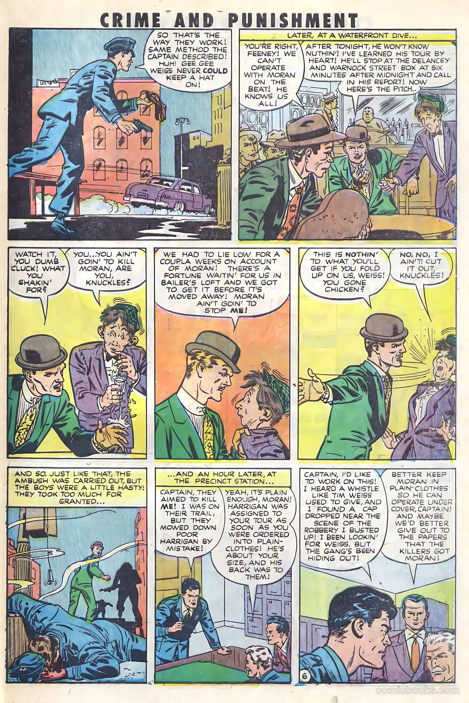 Crime and Punishment #41 (1951) — page 38