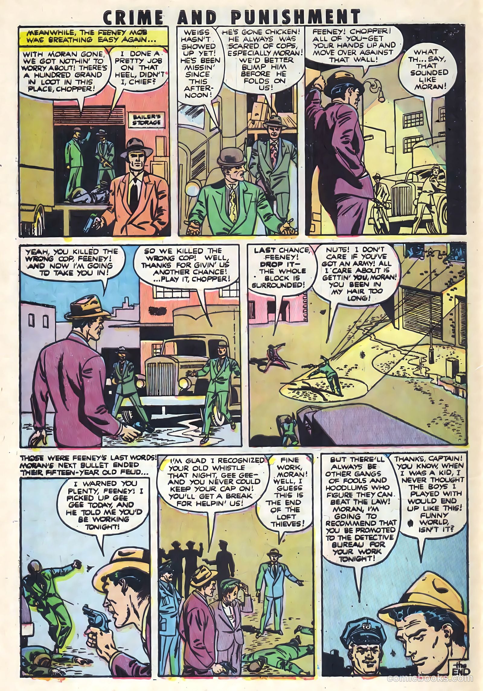 Crime and Punishment #41 (1951) — page 39