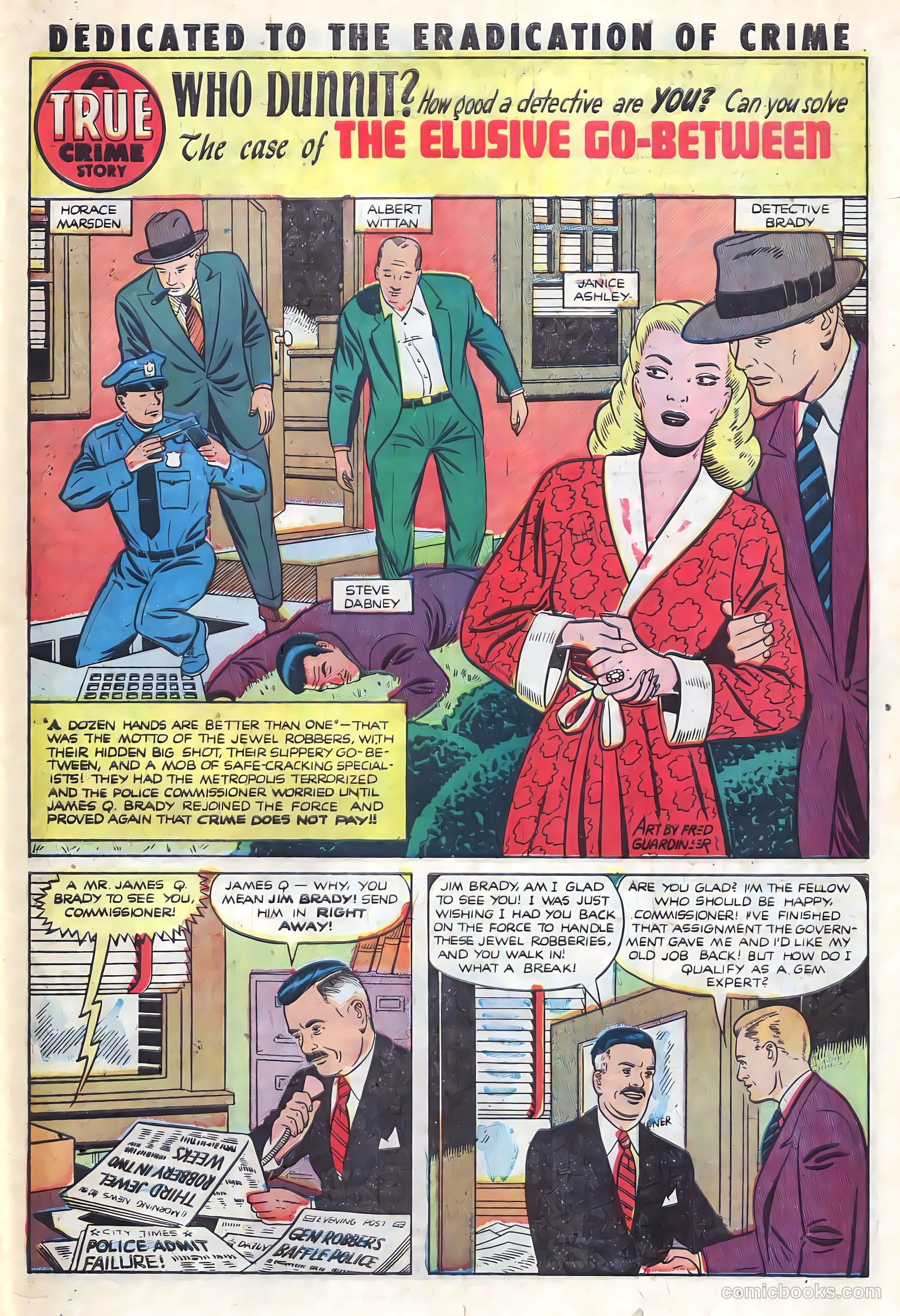 Crime and Punishment #41 (1951) — page 42