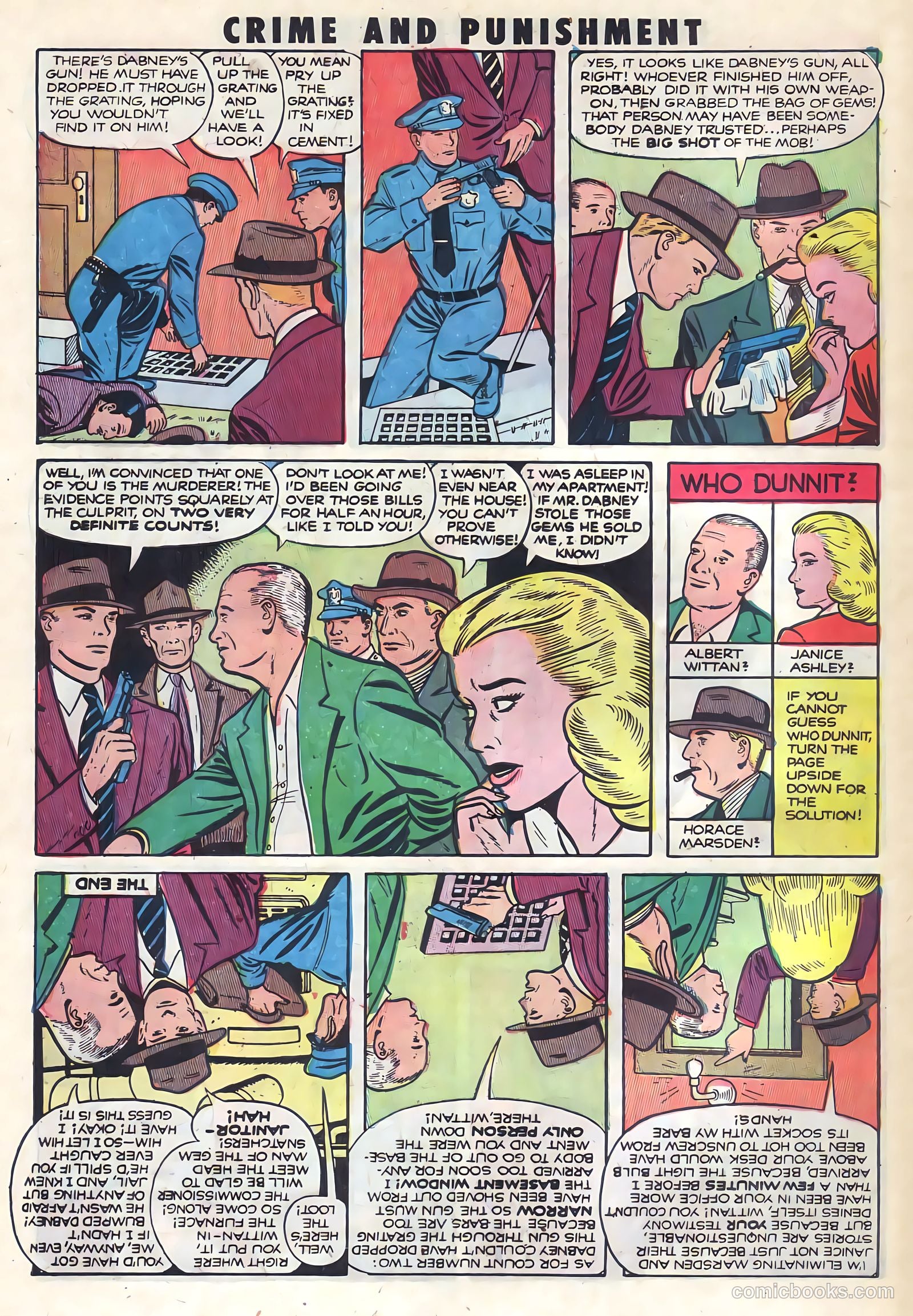 Crime and Punishment #41 (1951) — page 47