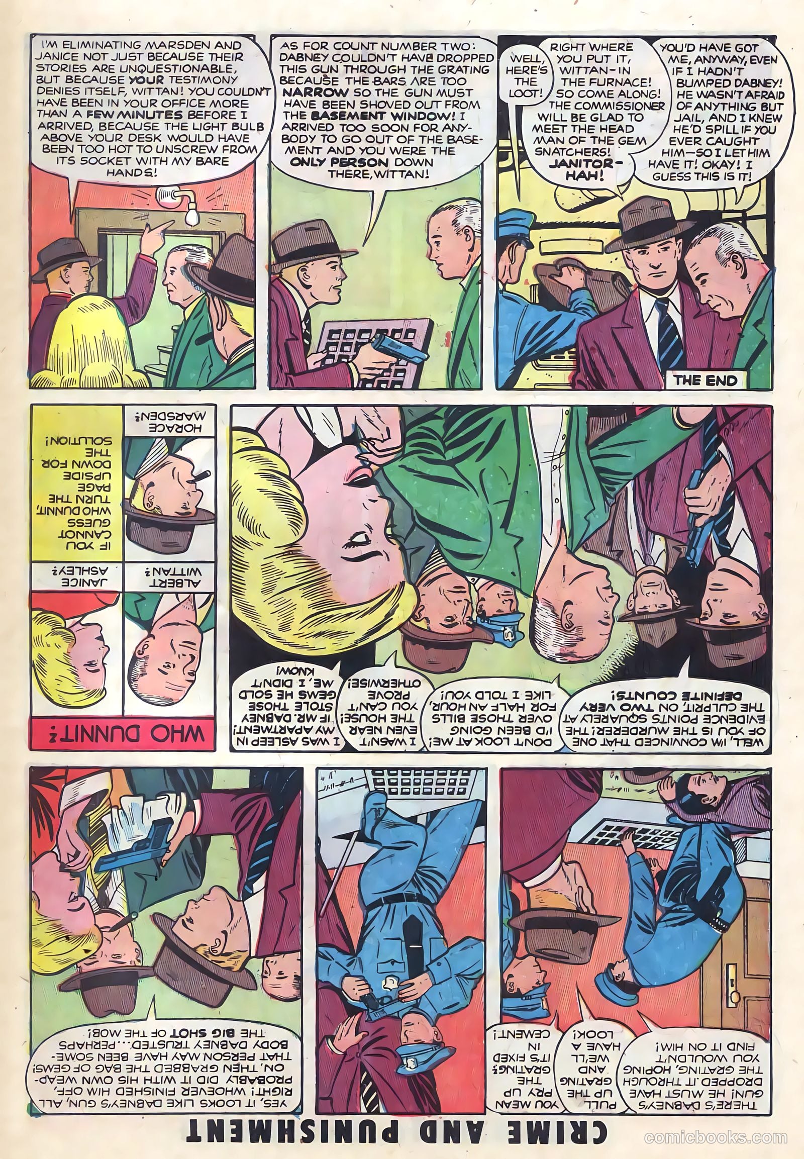 Crime and Punishment #41 (1951) — page 48