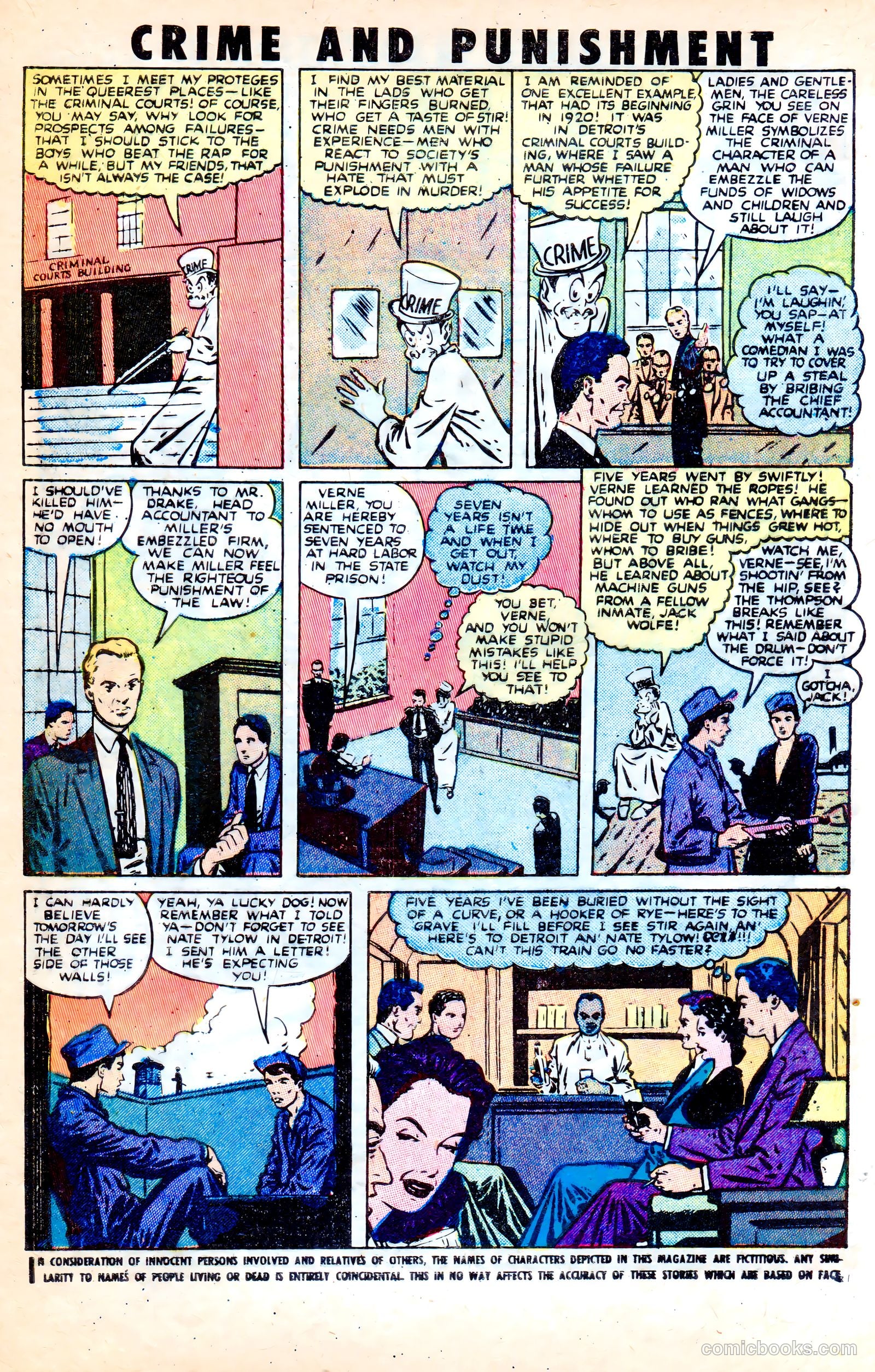 Crime and Punishment #42 (1951) — page 4