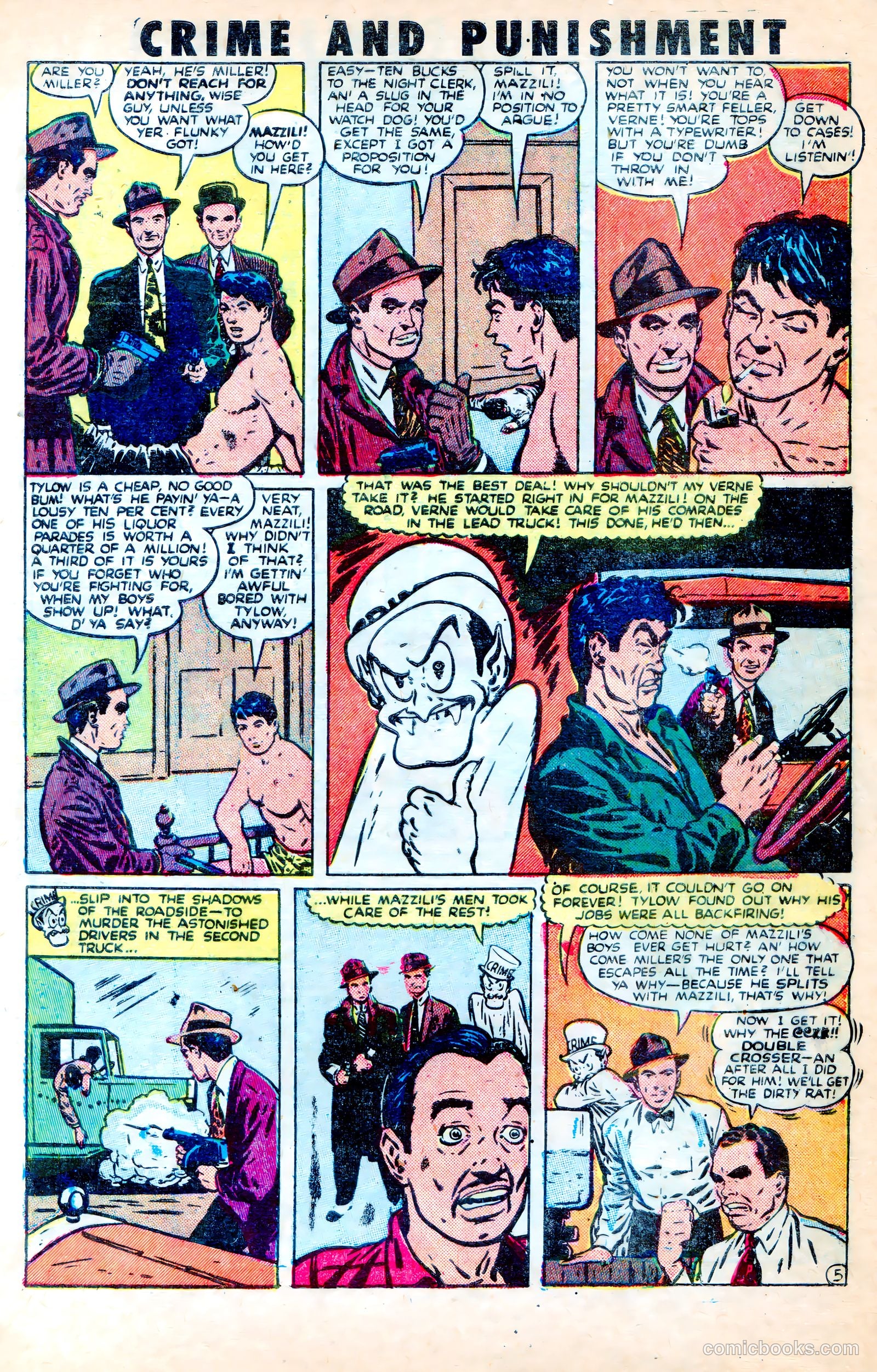 Crime and Punishment #42 (1951) — page 7