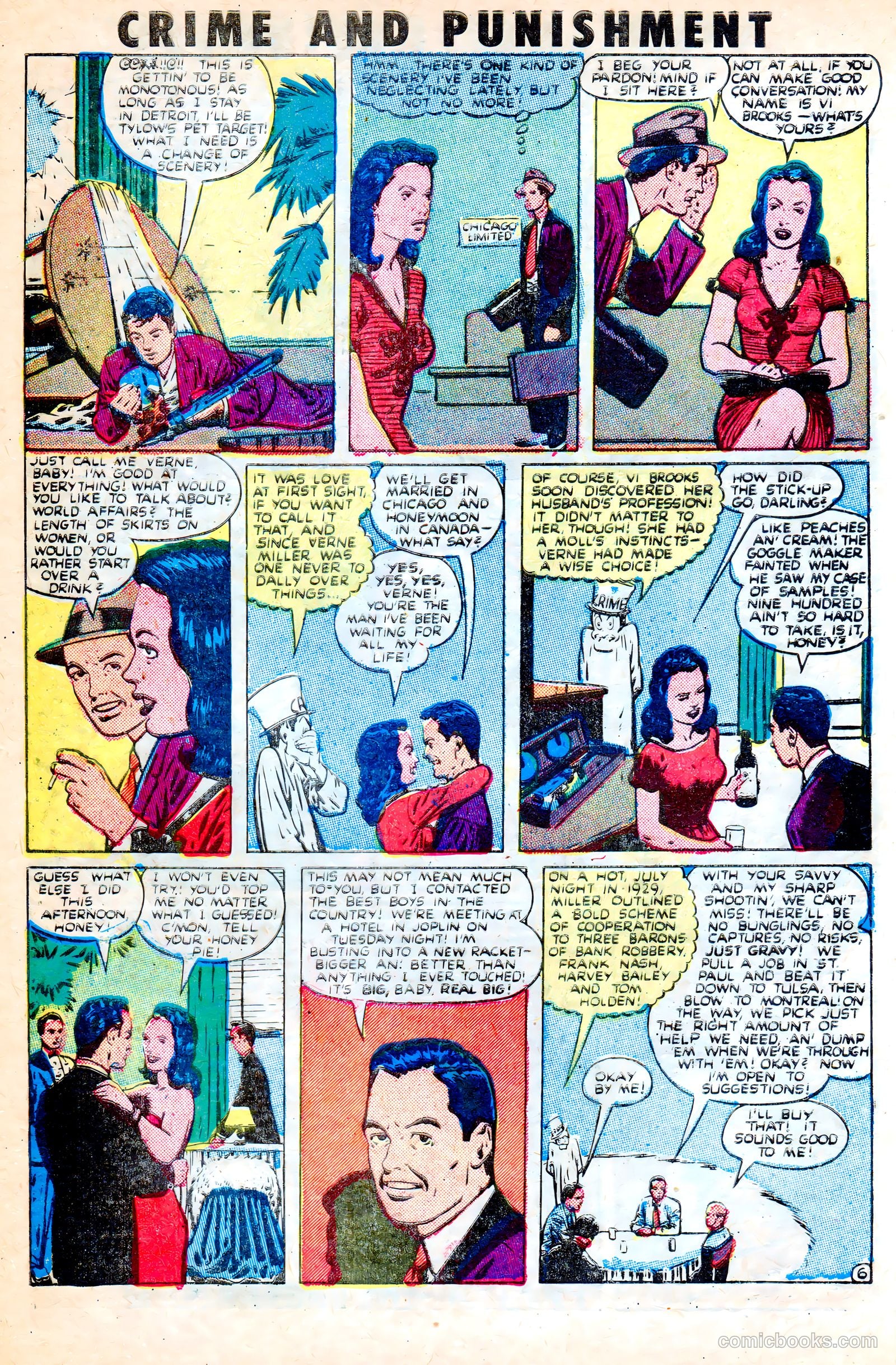 Crime and Punishment #42 (1951) — page 8