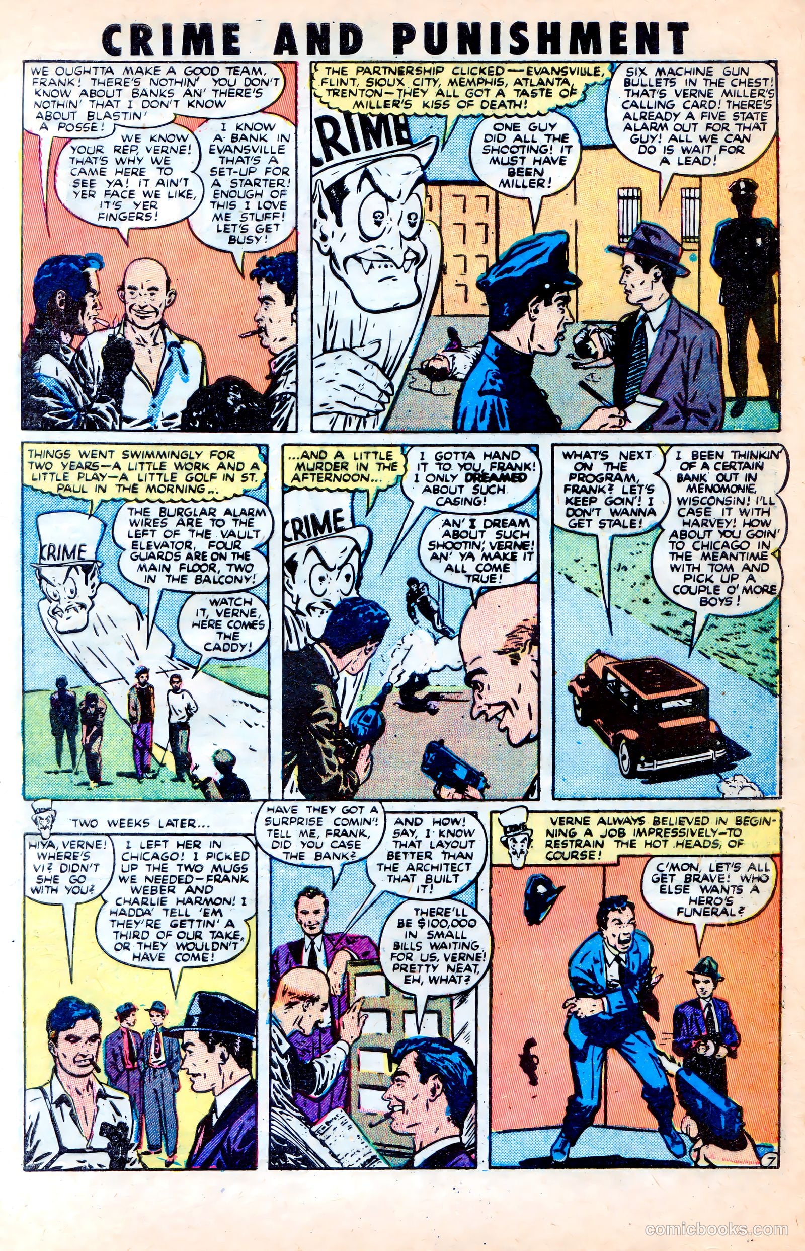 Crime and Punishment #42 (1951) — page 9