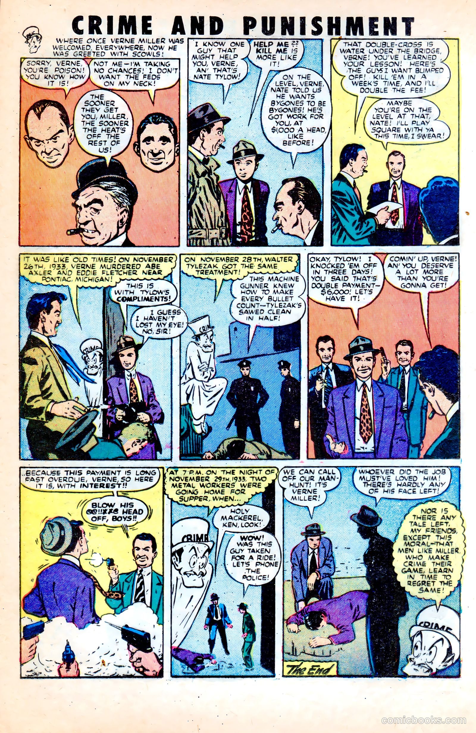 Crime and Punishment #42 (1951) — page 12