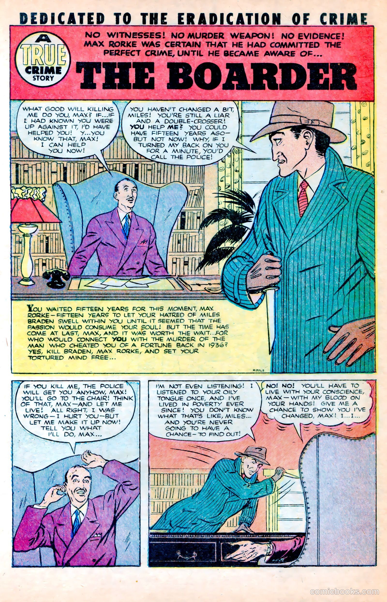 Crime and Punishment #42 (1951) — page 19