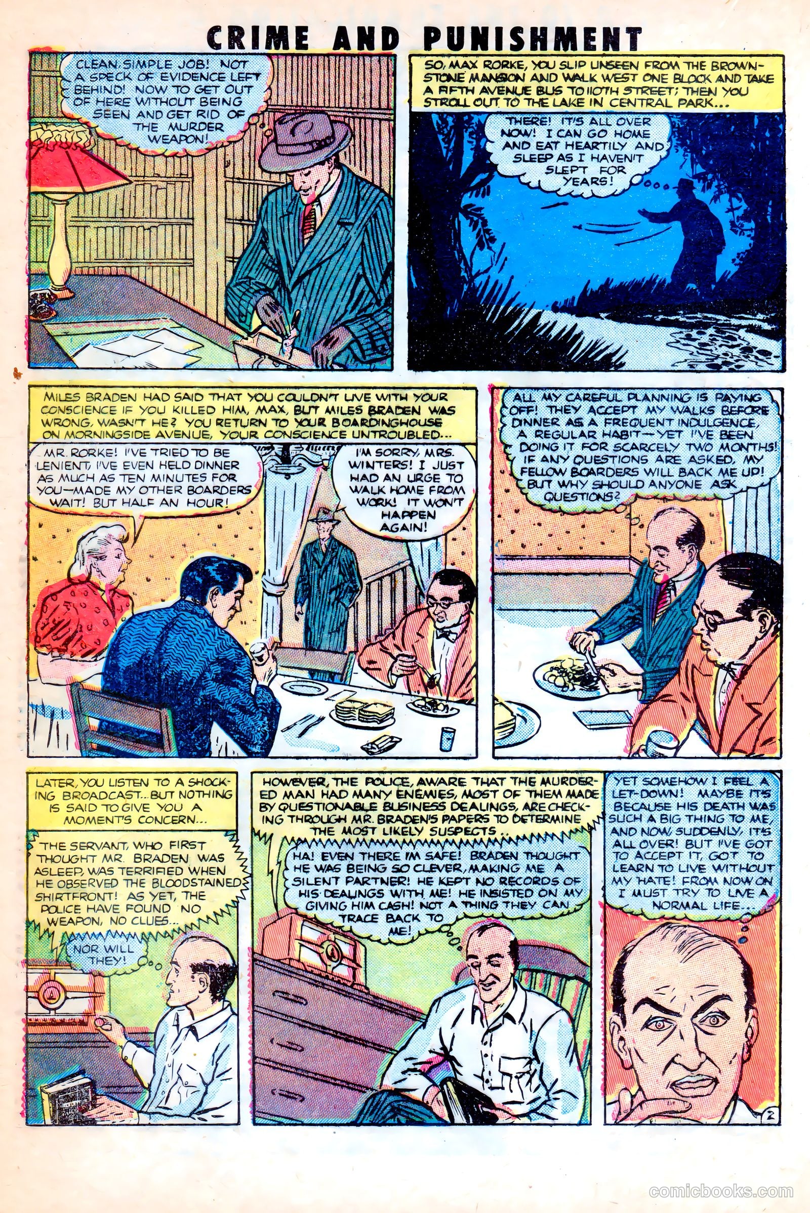 Crime and Punishment #42 (1951) — page 20