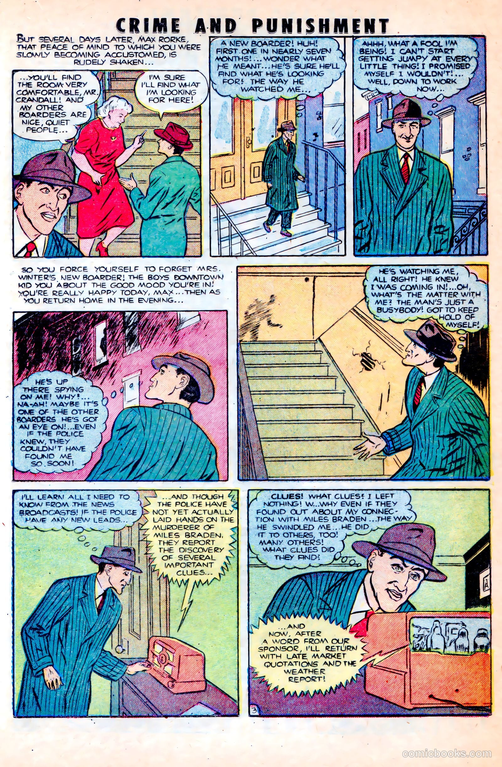 Crime and Punishment #42 (1951) — page 21