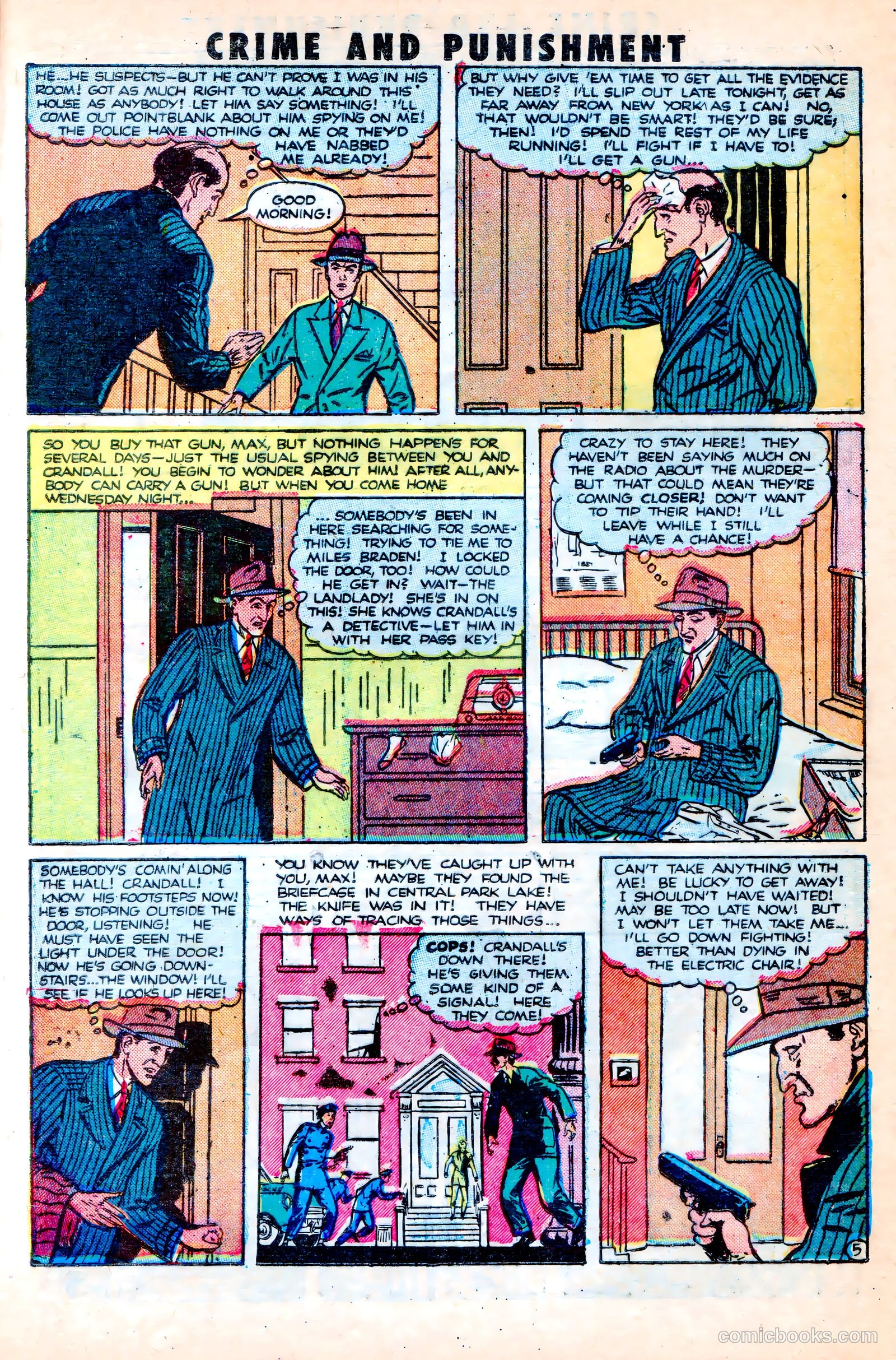 Crime and Punishment #42 (1951) — page 23