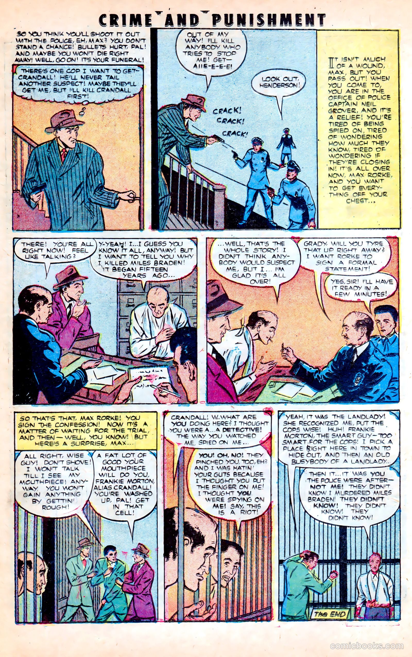 Crime and Punishment #42 (1951) — page 24