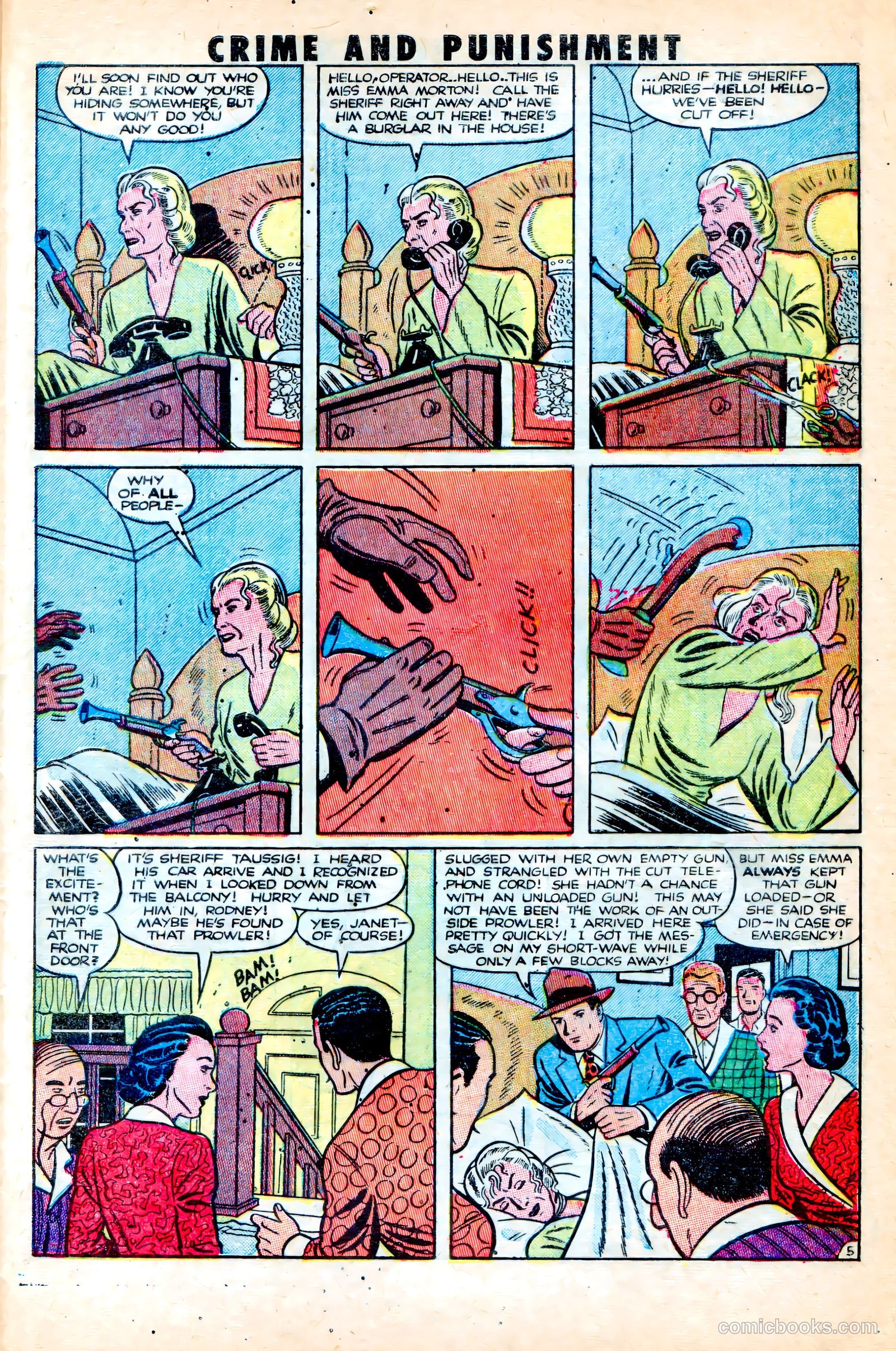Crime and Punishment #42 (1951) — page 31