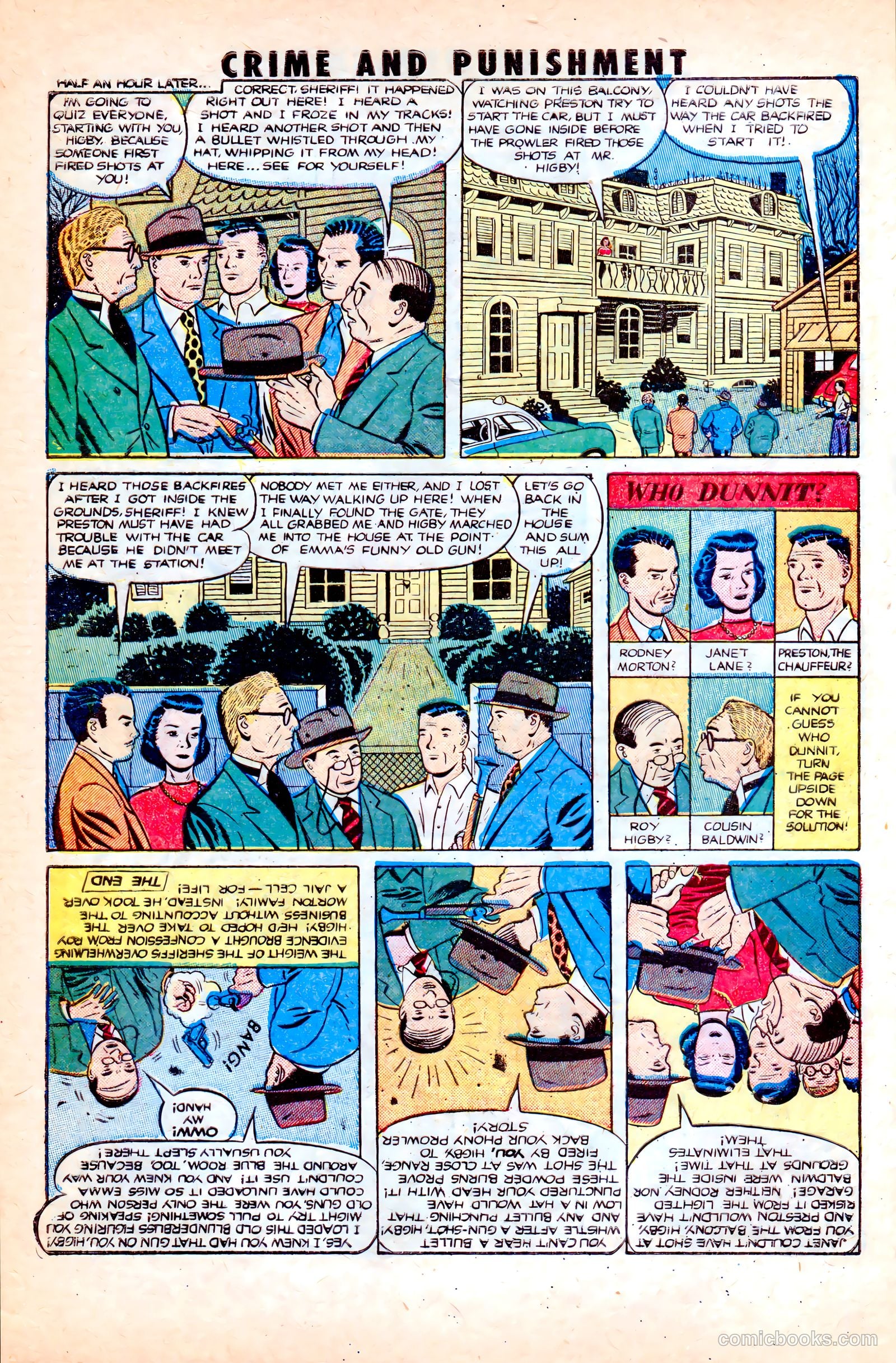 Crime and Punishment #42 (1951) — page 32