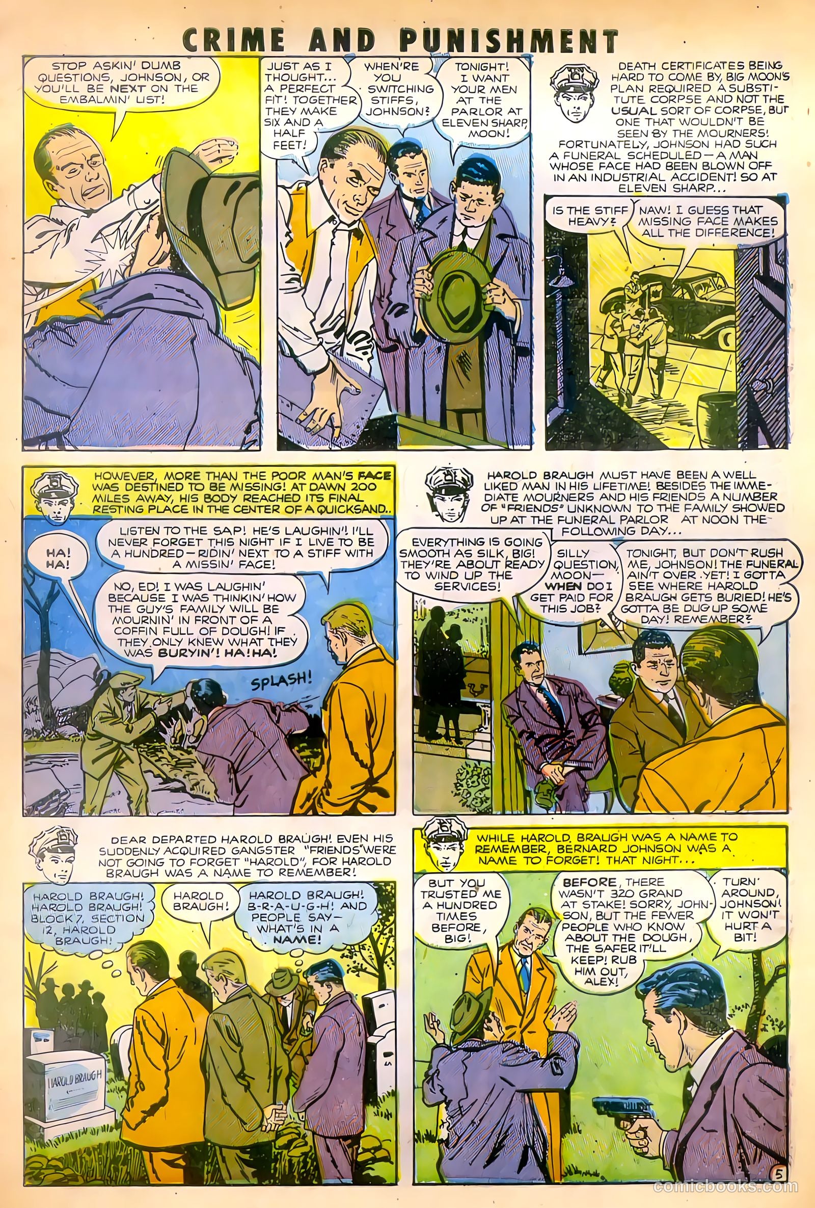 Crime and Punishment #43 (1951) — page 6