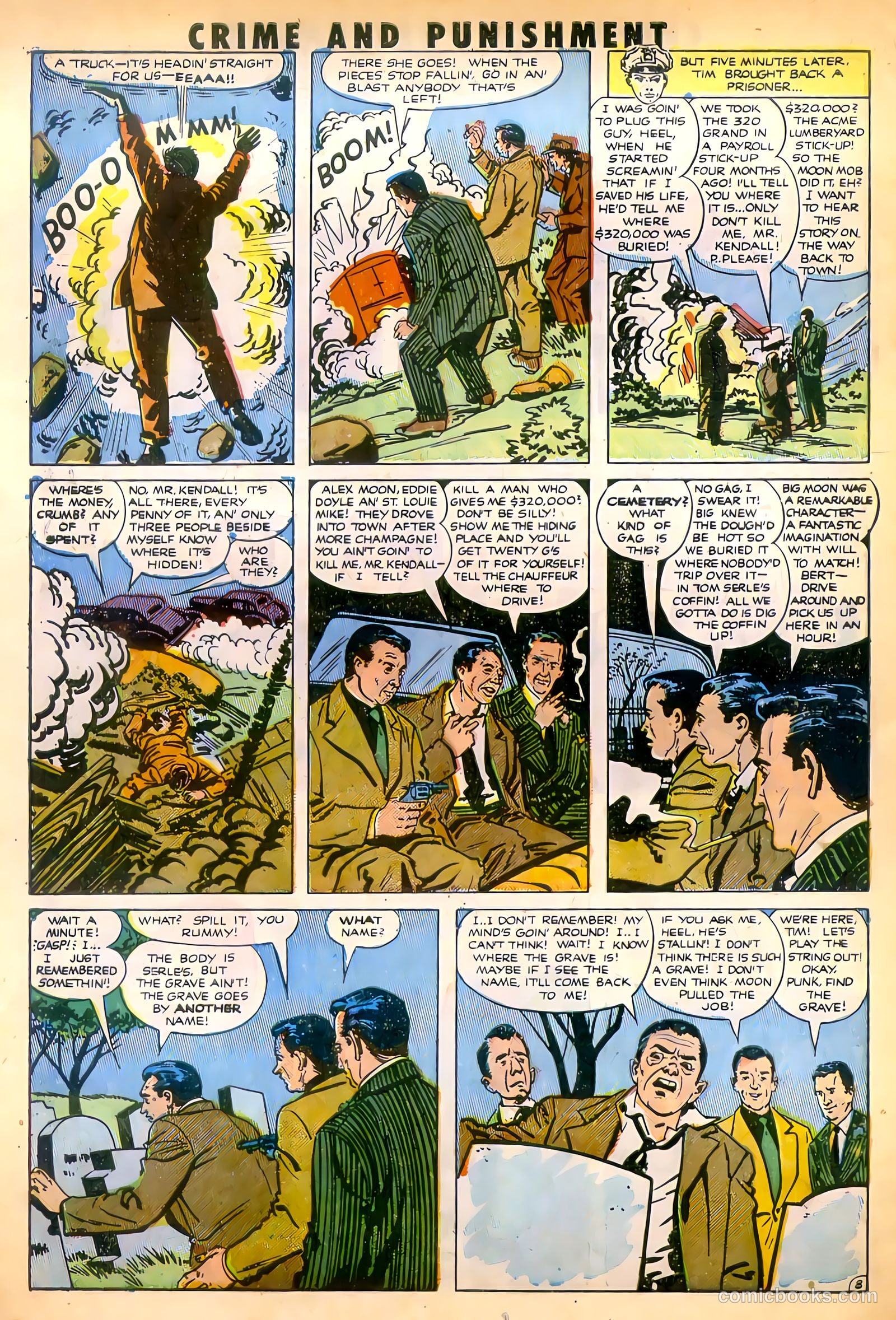 Crime and Punishment #43 (1951) — page 9