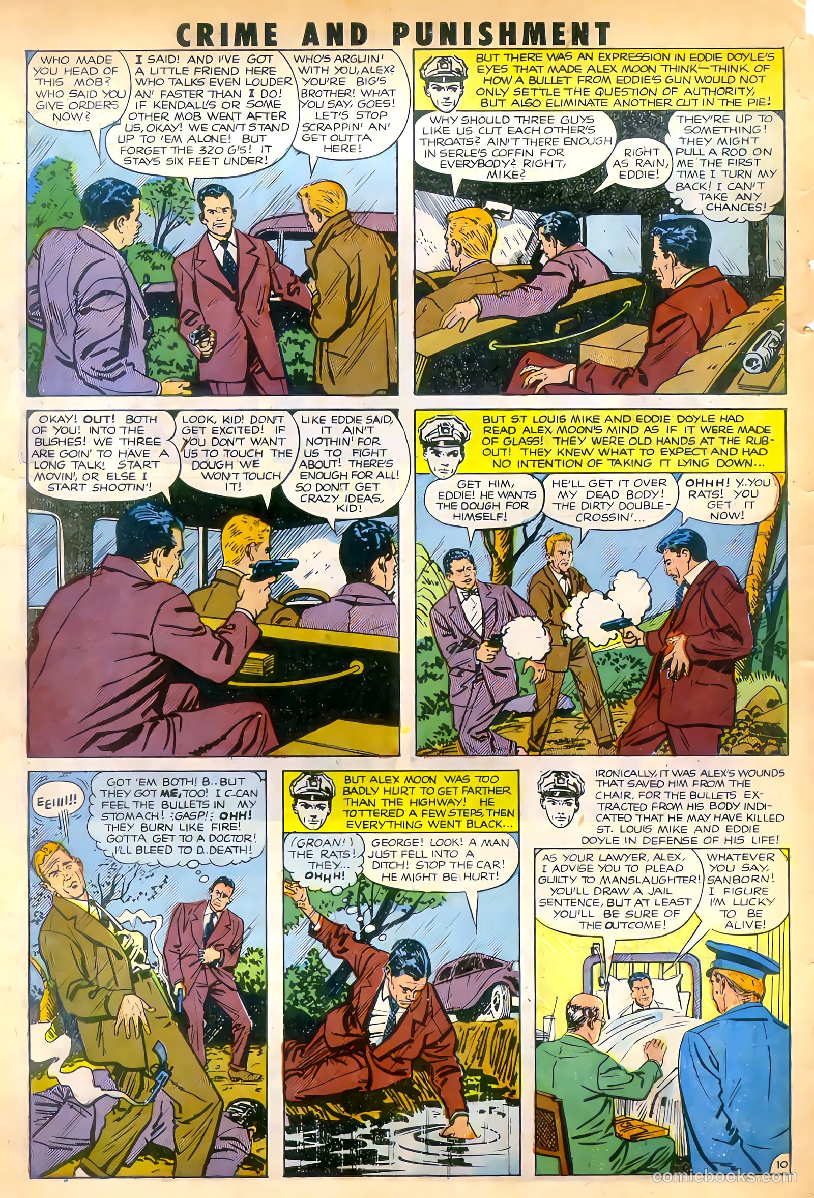 Crime and Punishment #43 (1951) — page 11