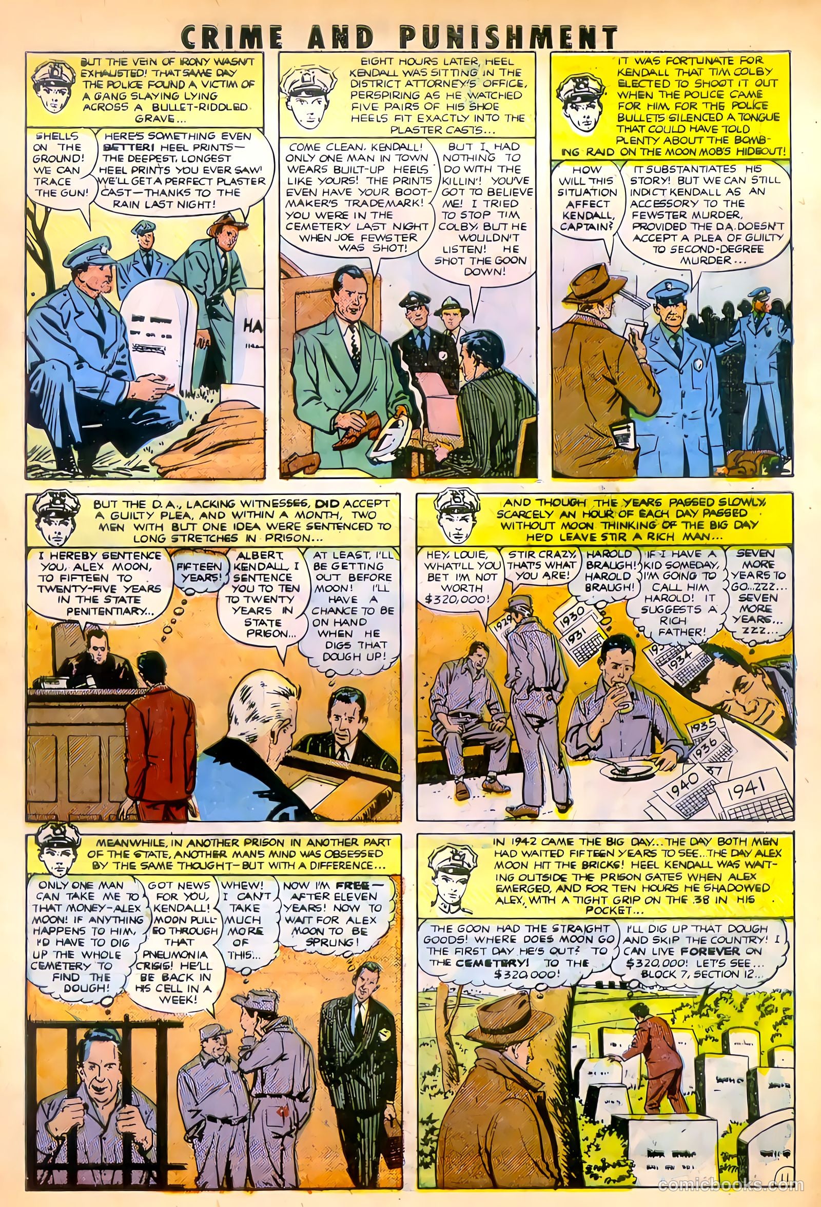 Crime and Punishment #43 (1951) — page 12