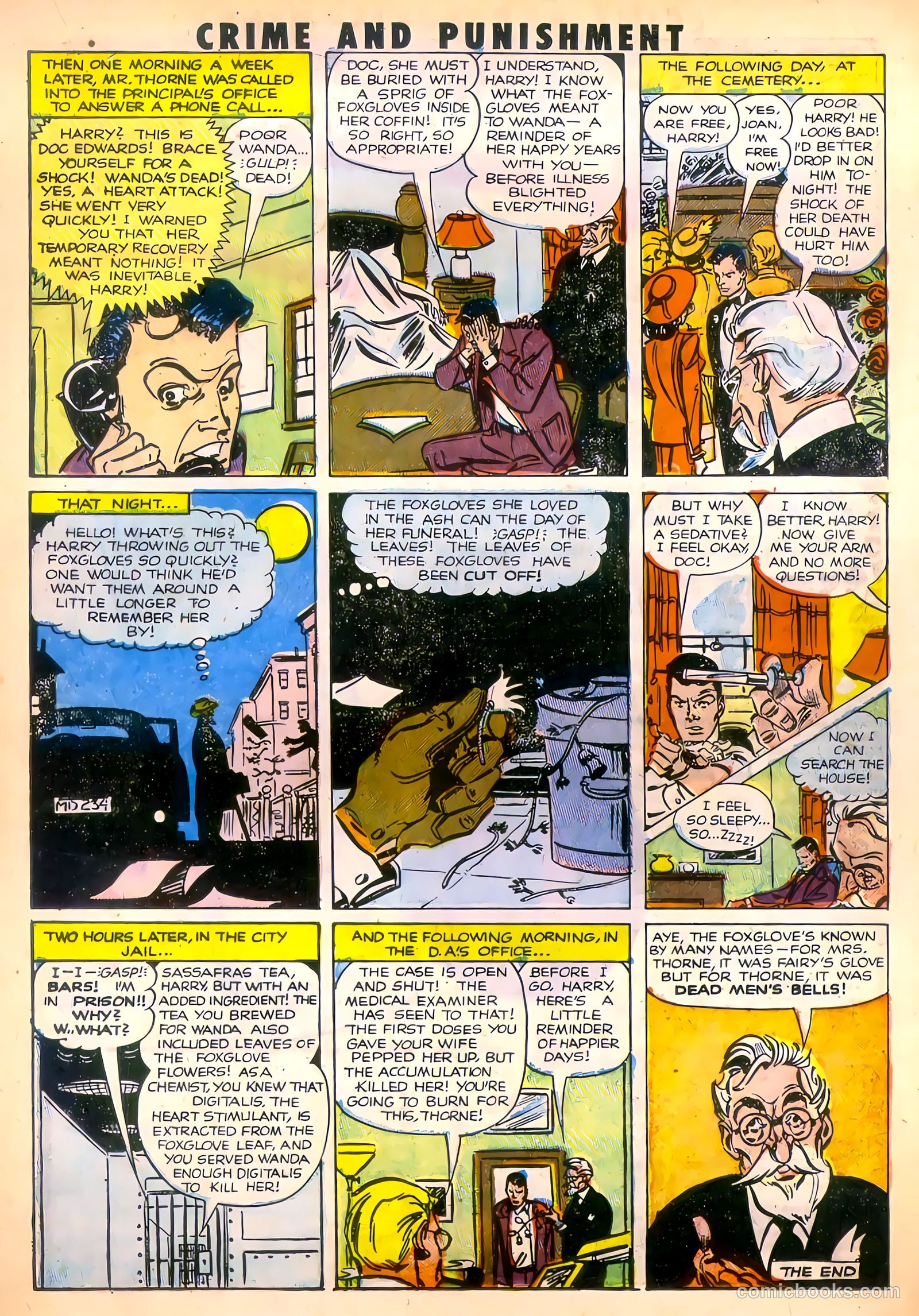 Crime and Punishment #43 (1951) — page 22
