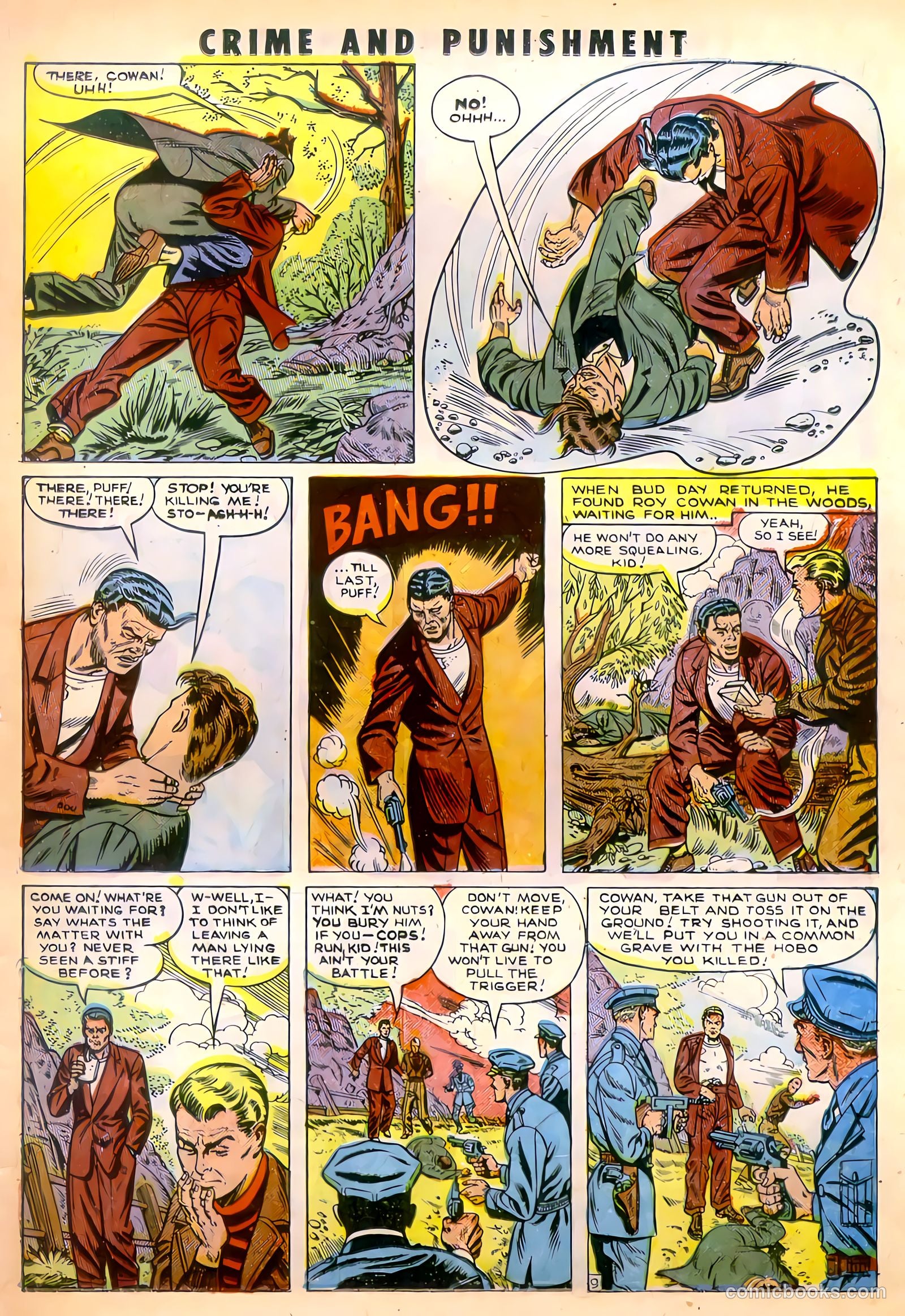 Crime and Punishment #43 (1951) — page 36