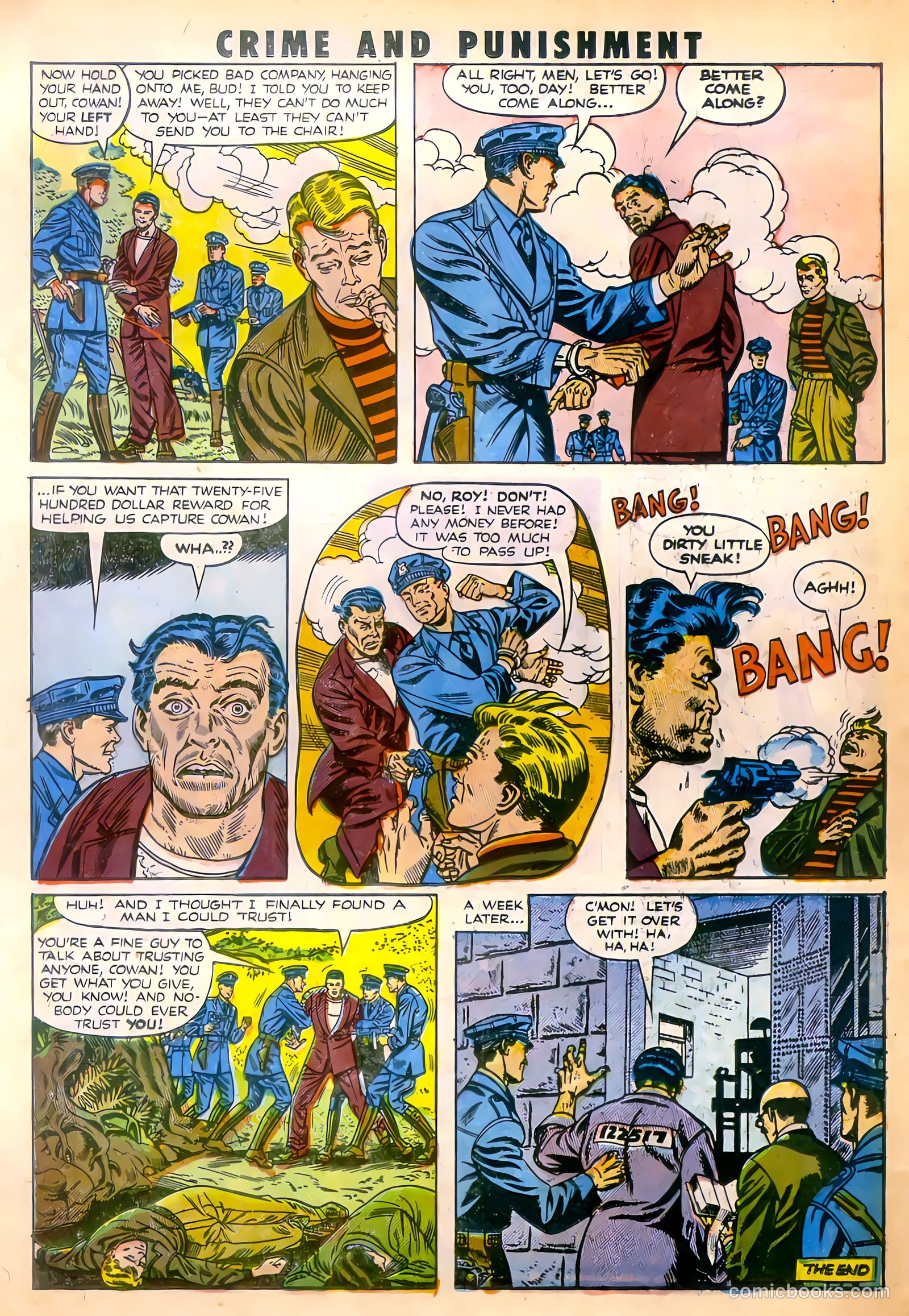 Crime and Punishment #43 (1951) — page 37