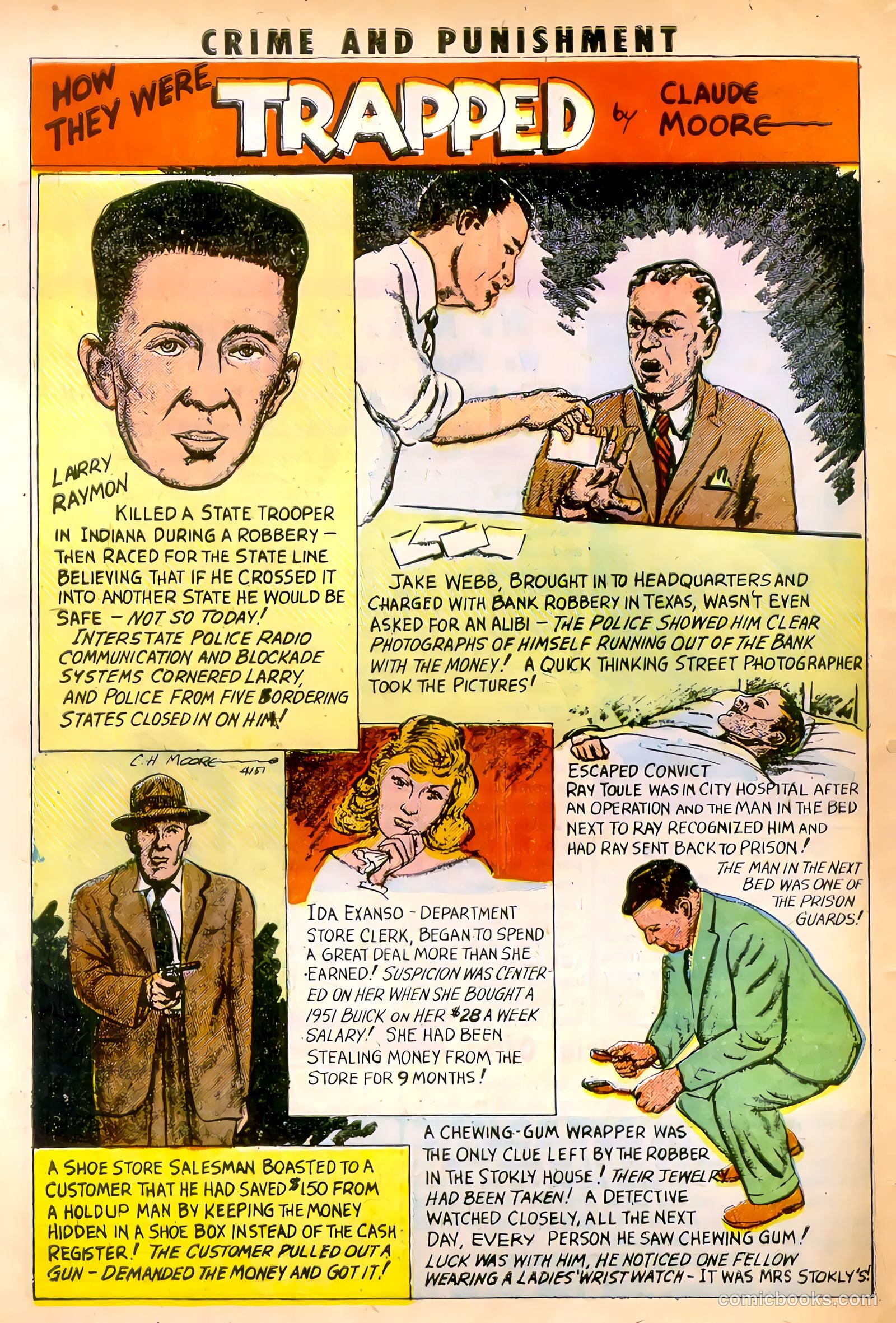 Crime and Punishment #43 (1951) — page 39