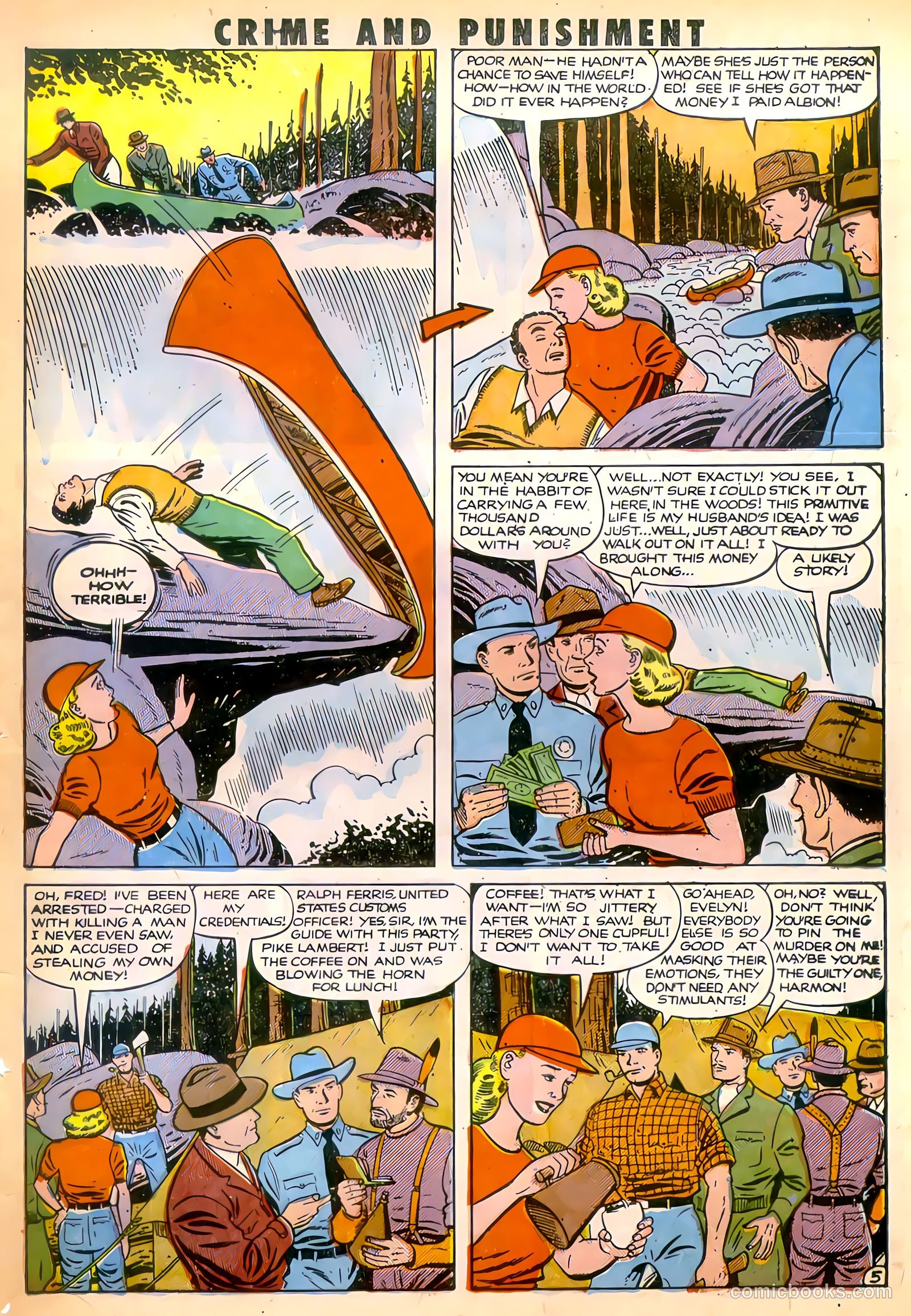 Crime and Punishment #43 (1951) — page 46