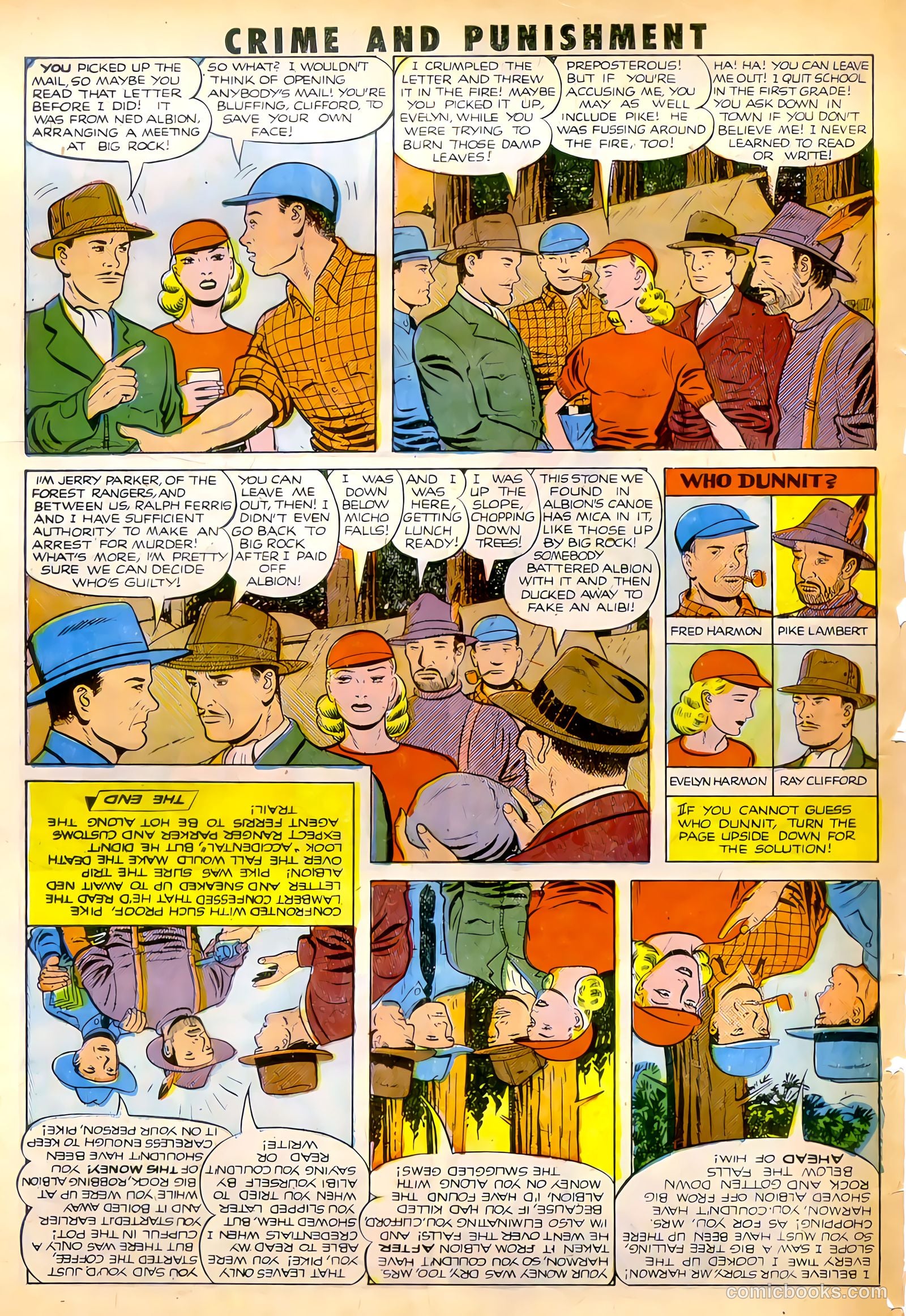 Crime and Punishment #43 (1951) — page 47