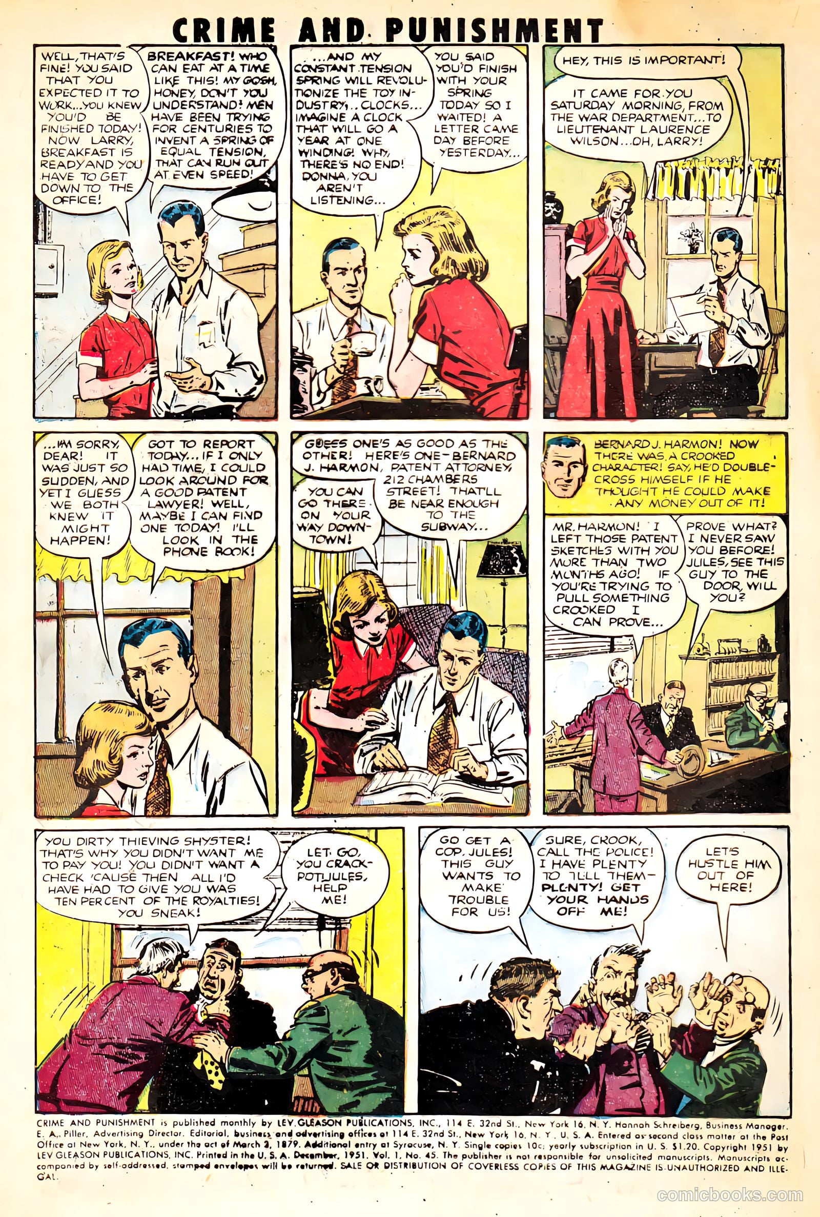 Crime and Punishment #45 (1951) — page 4