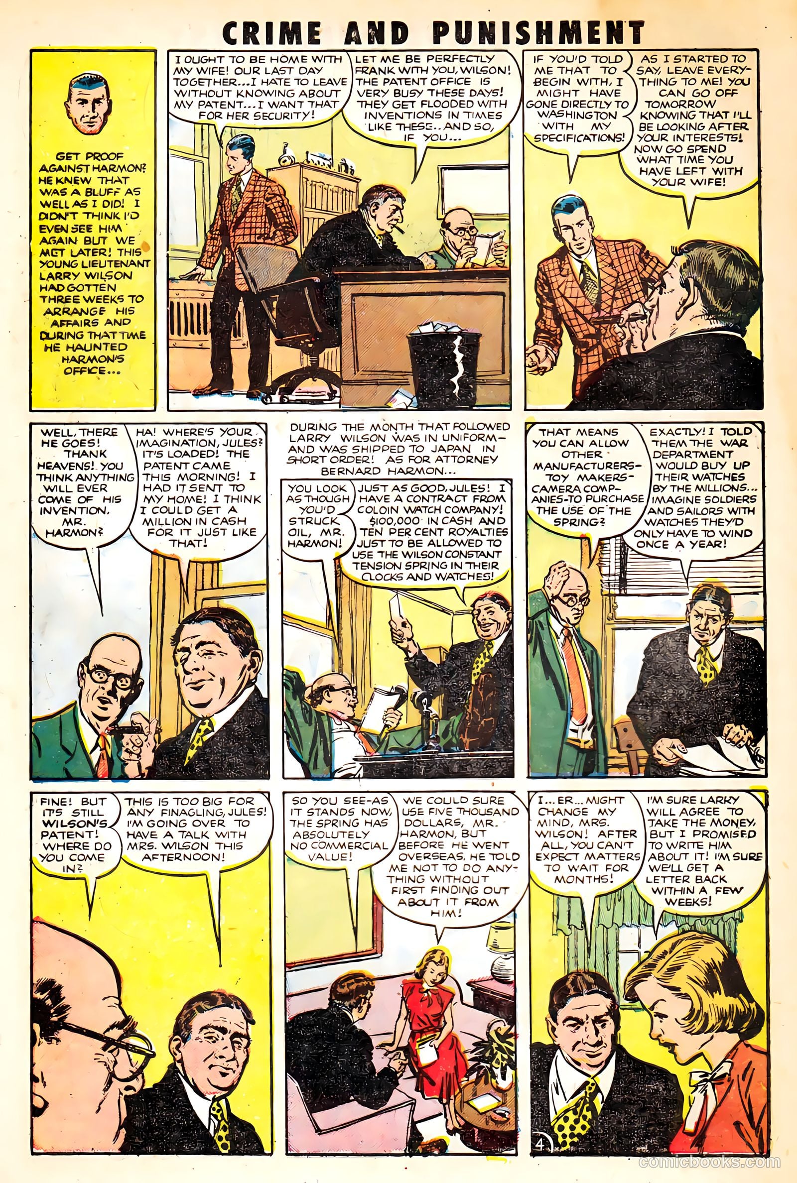 Crime and Punishment #45 (1951) — page 6