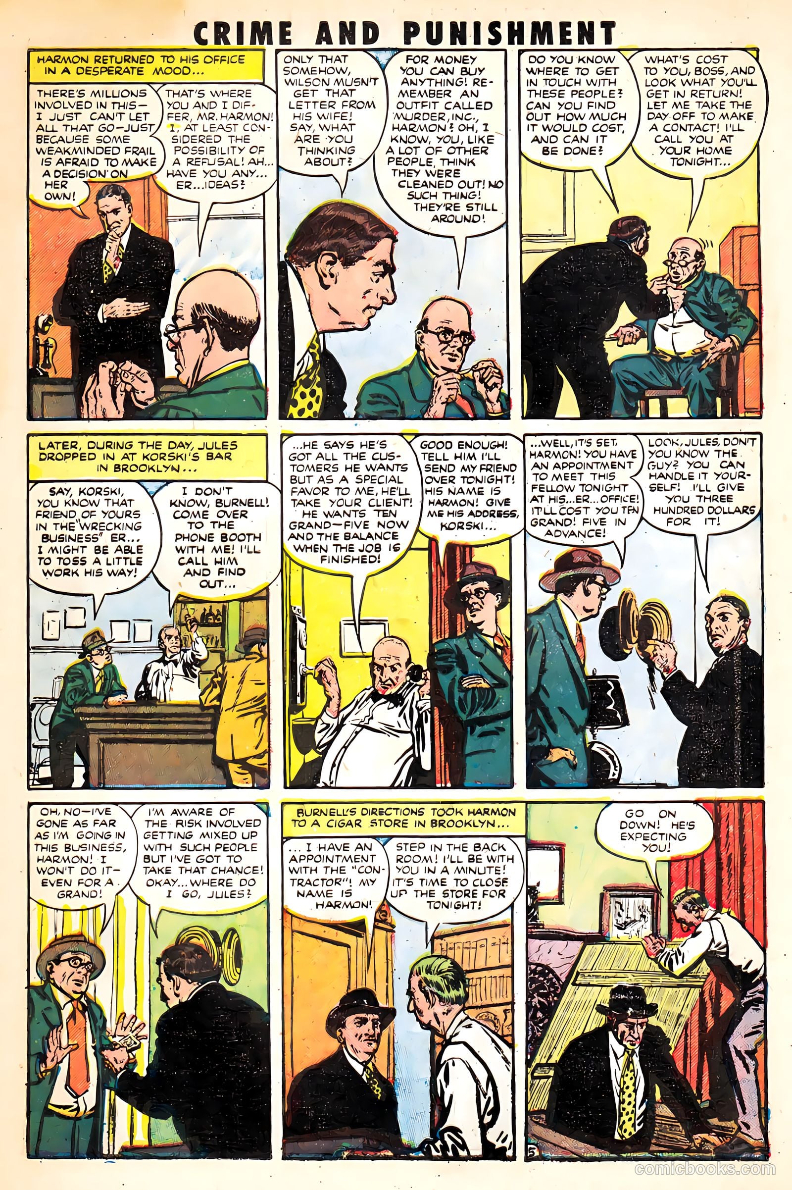 Crime and Punishment #45 (1951) — page 7