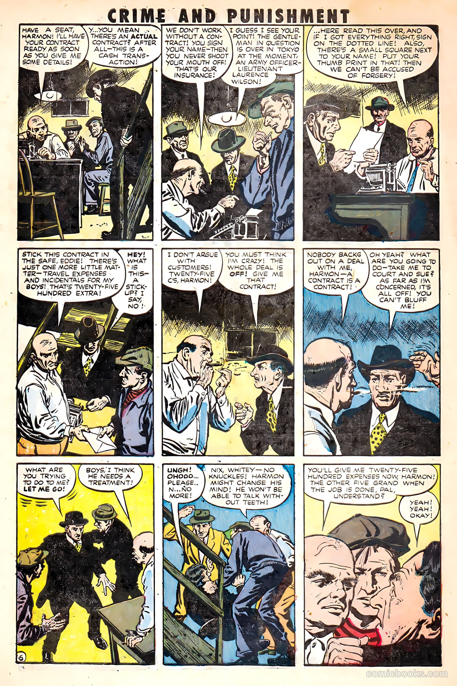 Crime and Punishment #45 (1951) — page 8