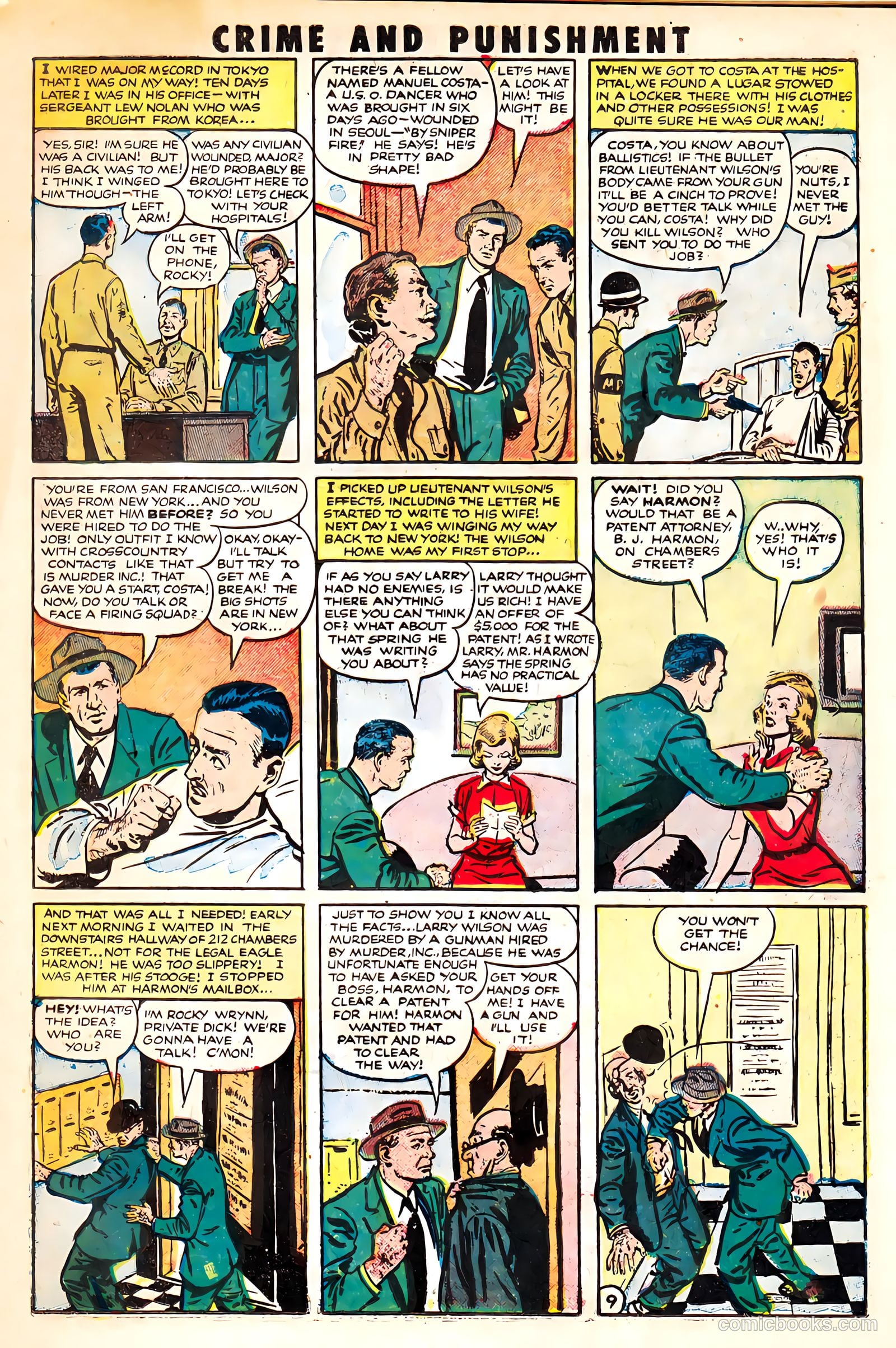 Crime and Punishment #45 (1951) — page 11