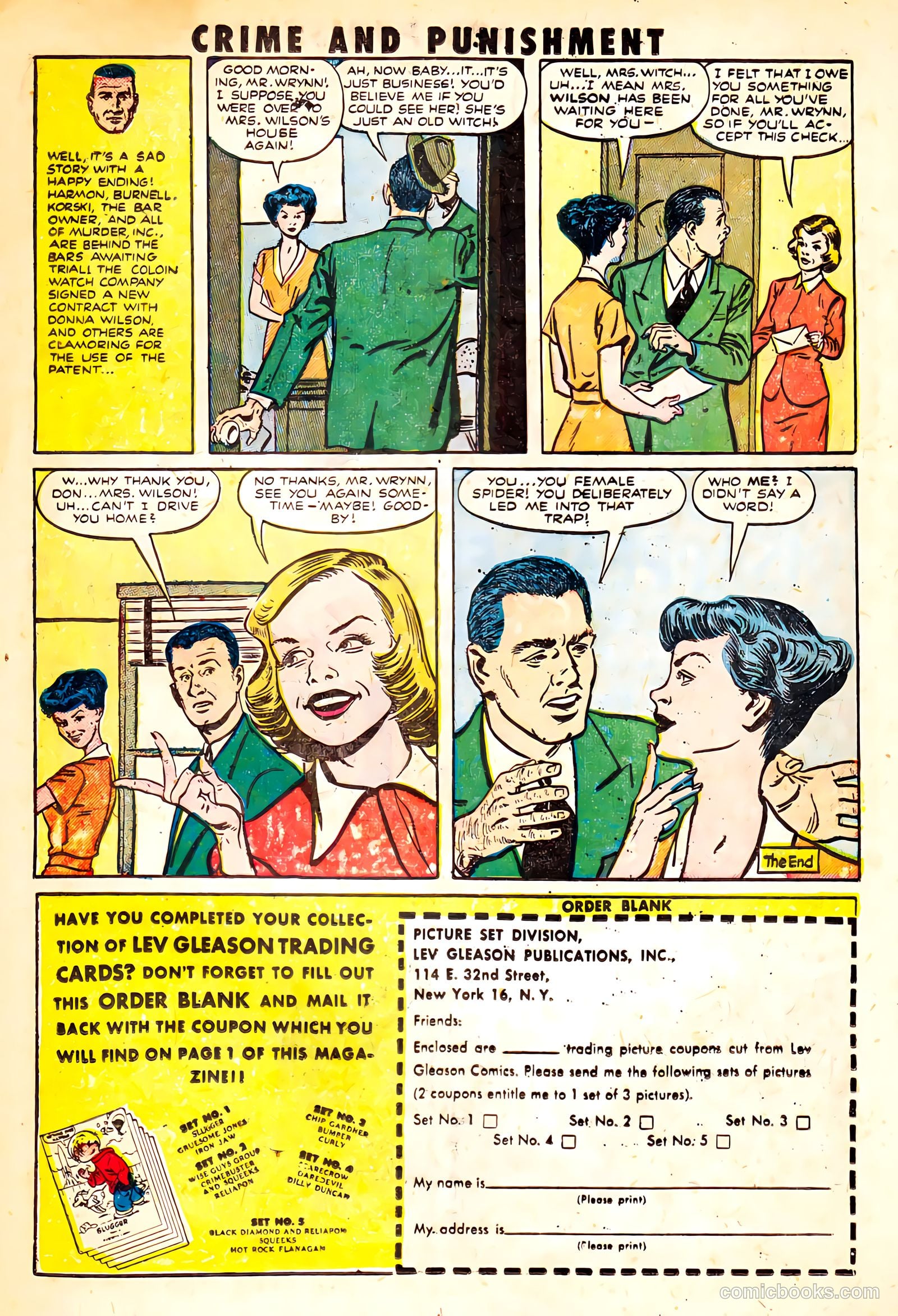 Crime and Punishment #45 (1951) — page 13