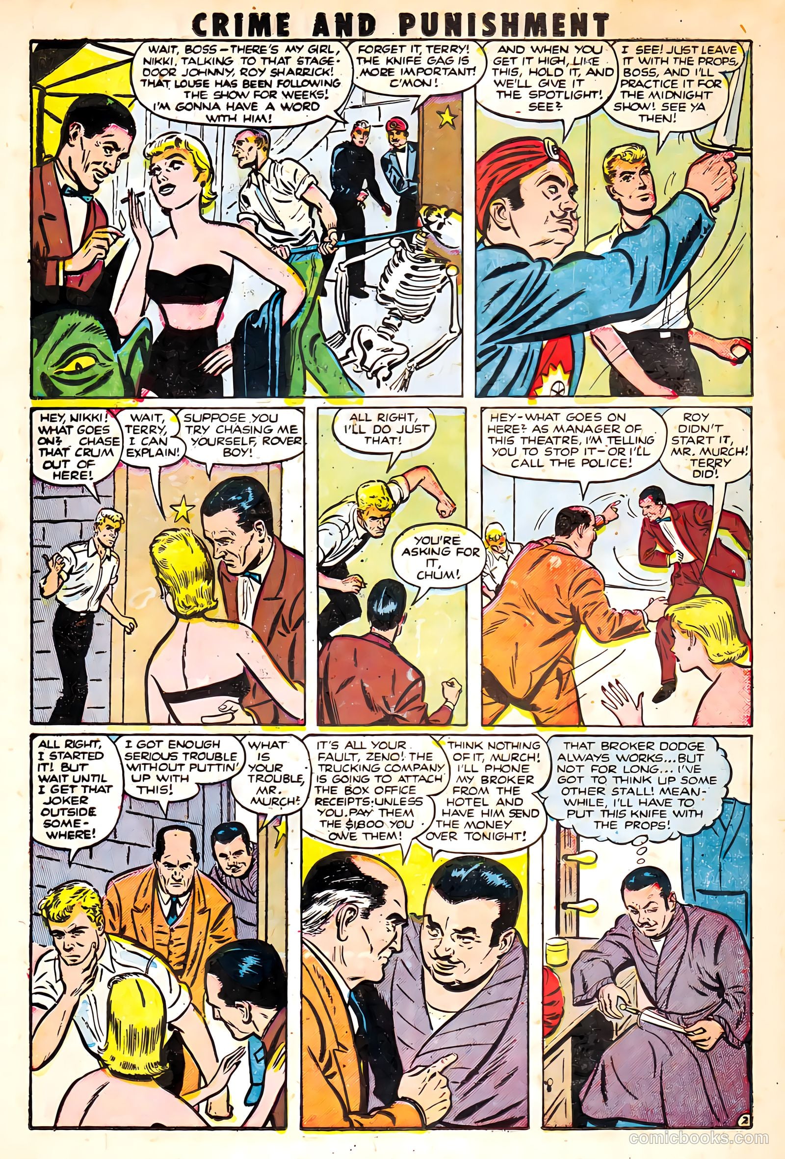 Crime and Punishment #45 (1951) — page 16