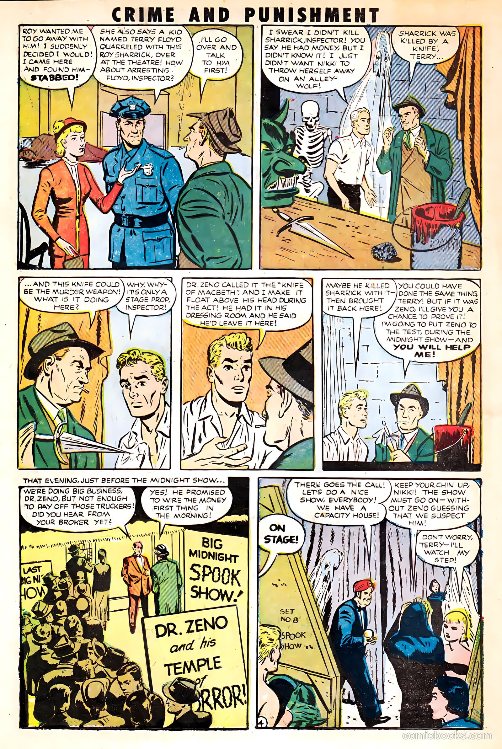 Crime and Punishment #45 (1951) — page 18