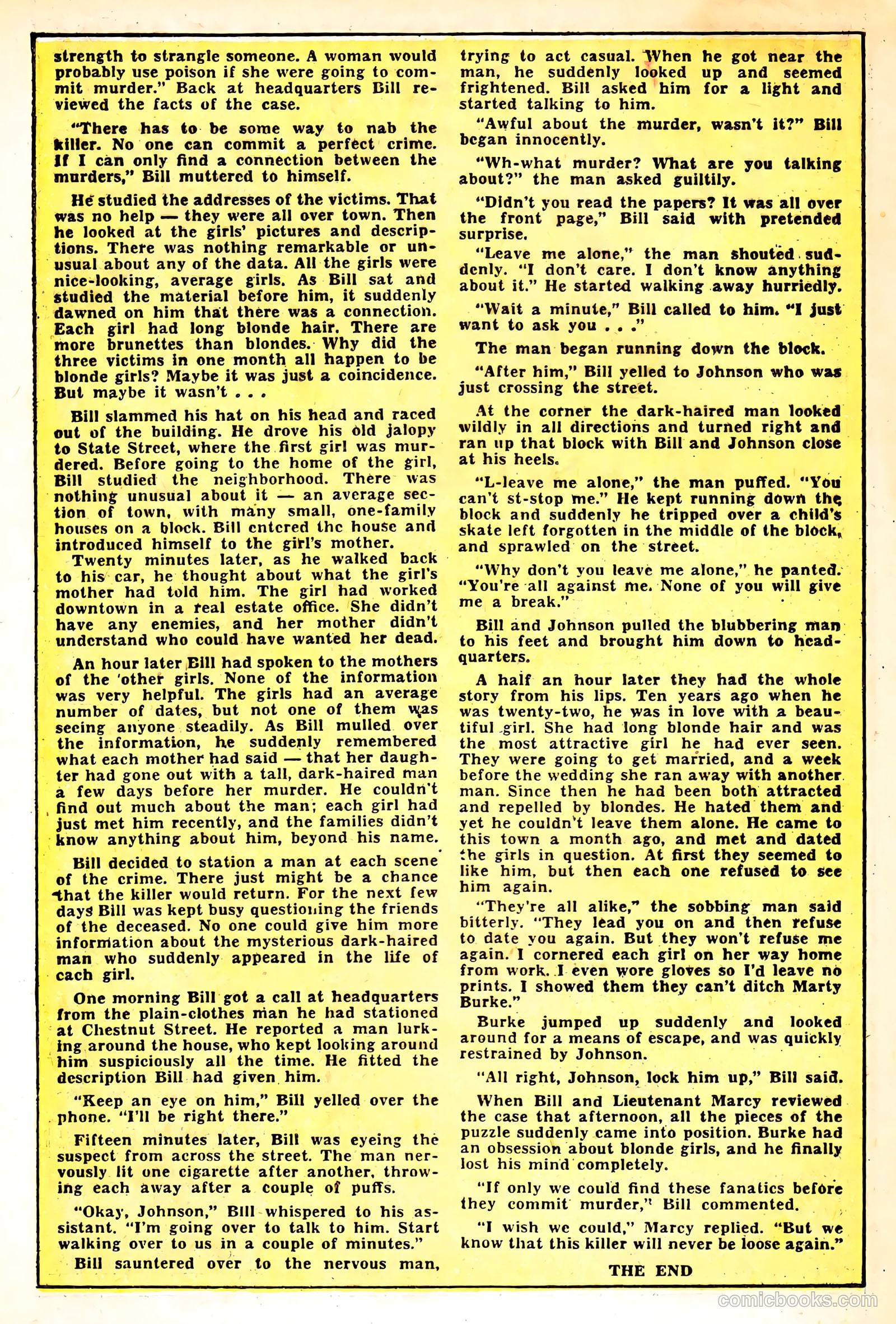 Crime and Punishment #45 (1951) — page 22